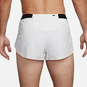 Nike Aeroswift 2 Brief-lined Racing Shorts in White for Men
