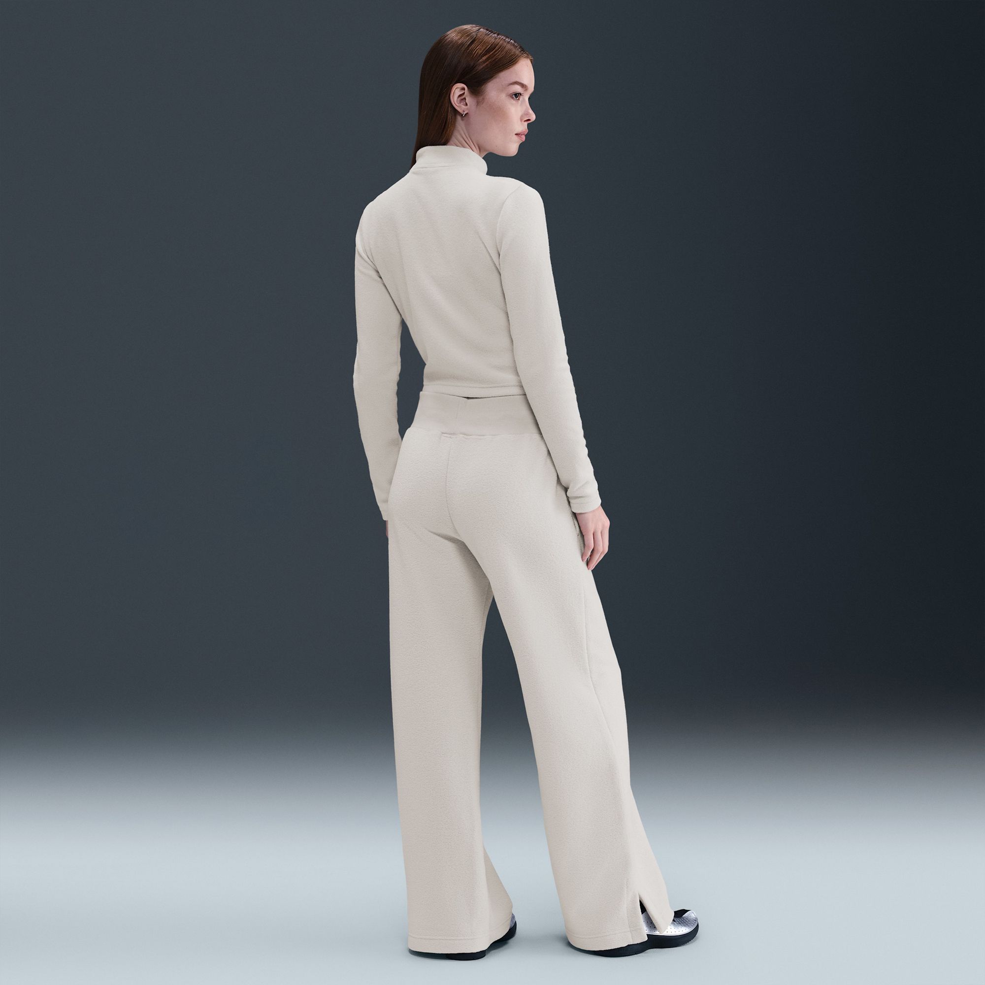 Nike Women's Sportswear Phoenix Fleece Plush Wide Leg Pants product image