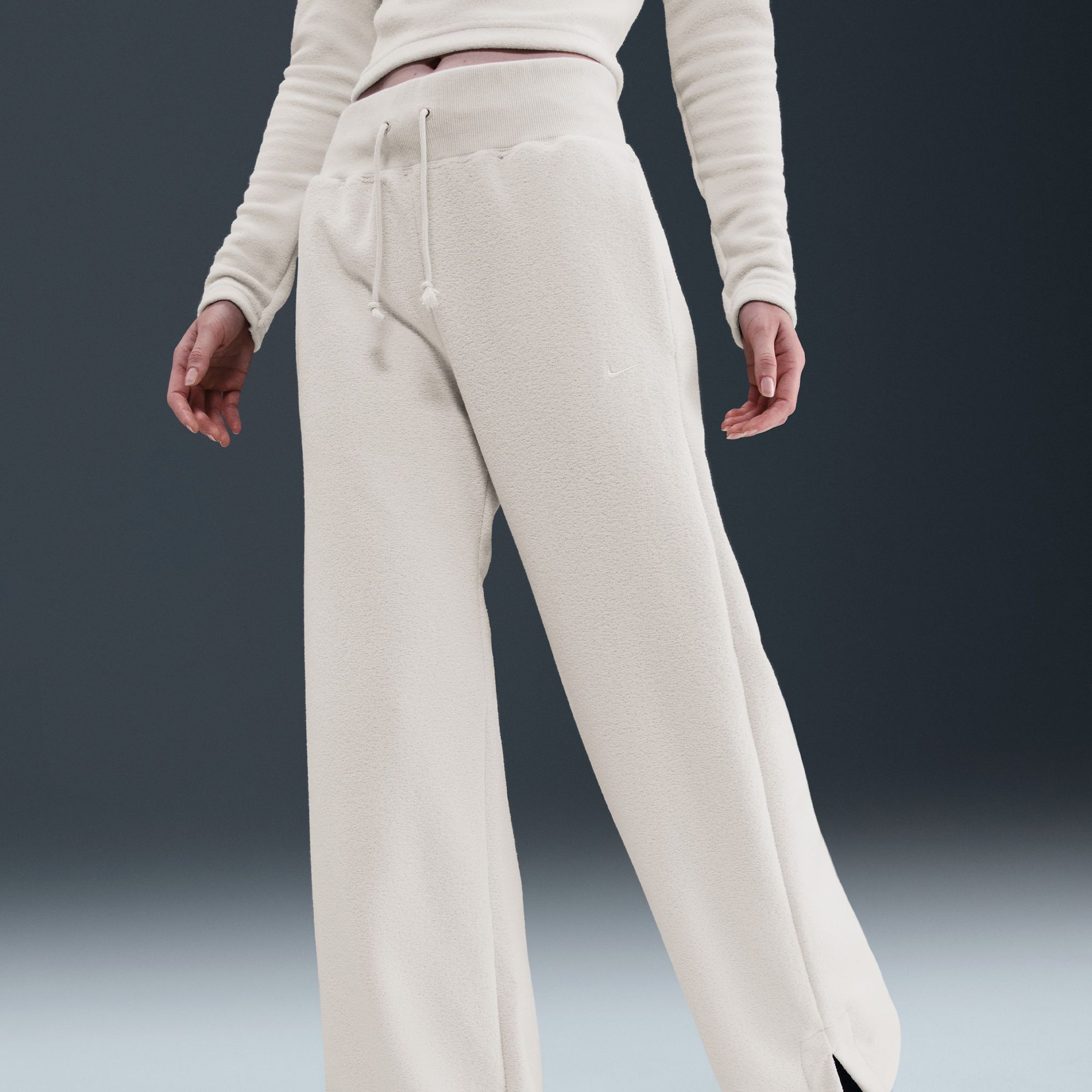 Nike Women's Sportswear Phoenix Fleece Plush Wide Leg Pants product image