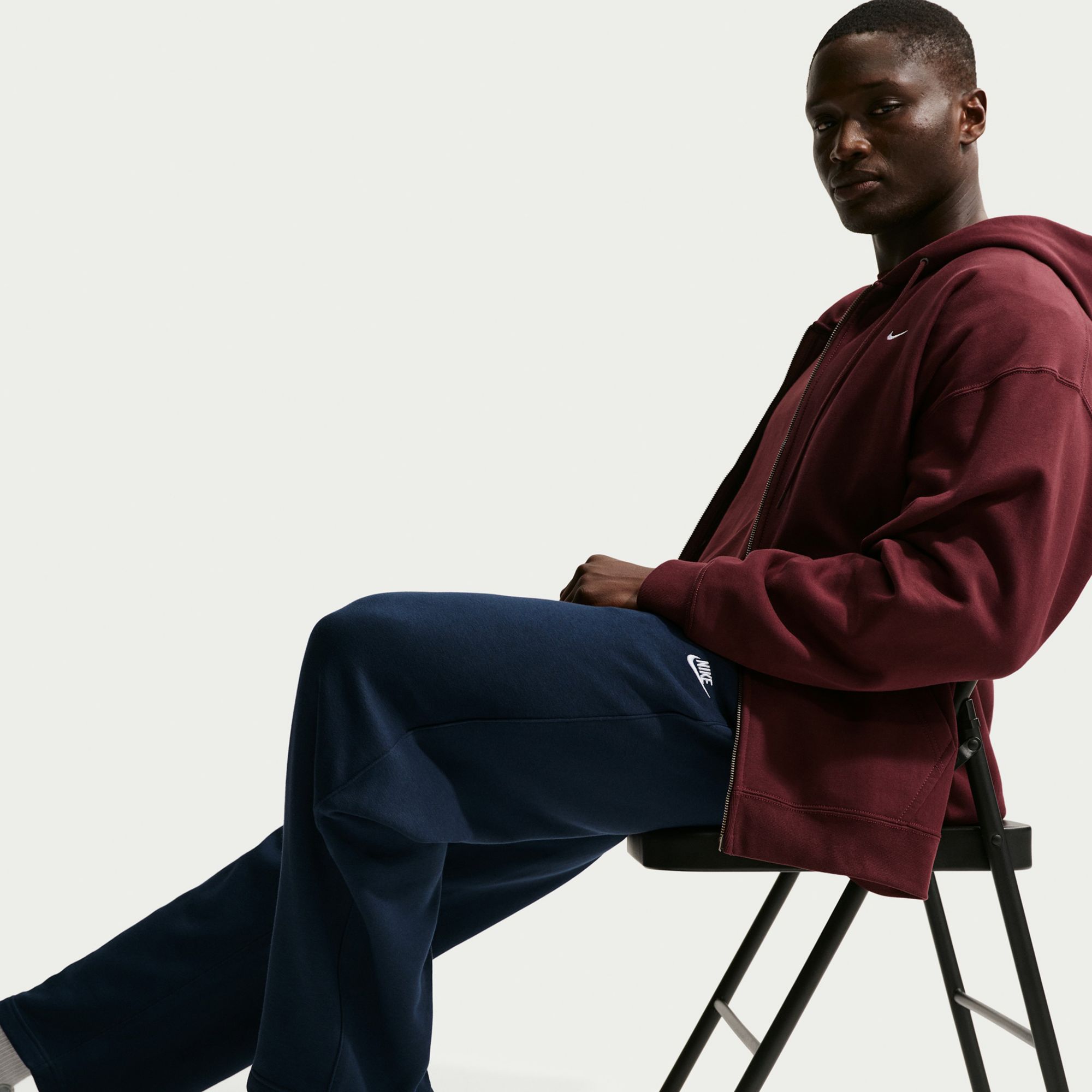 Nike Men's Club Open-Hem Fleece Pants product image