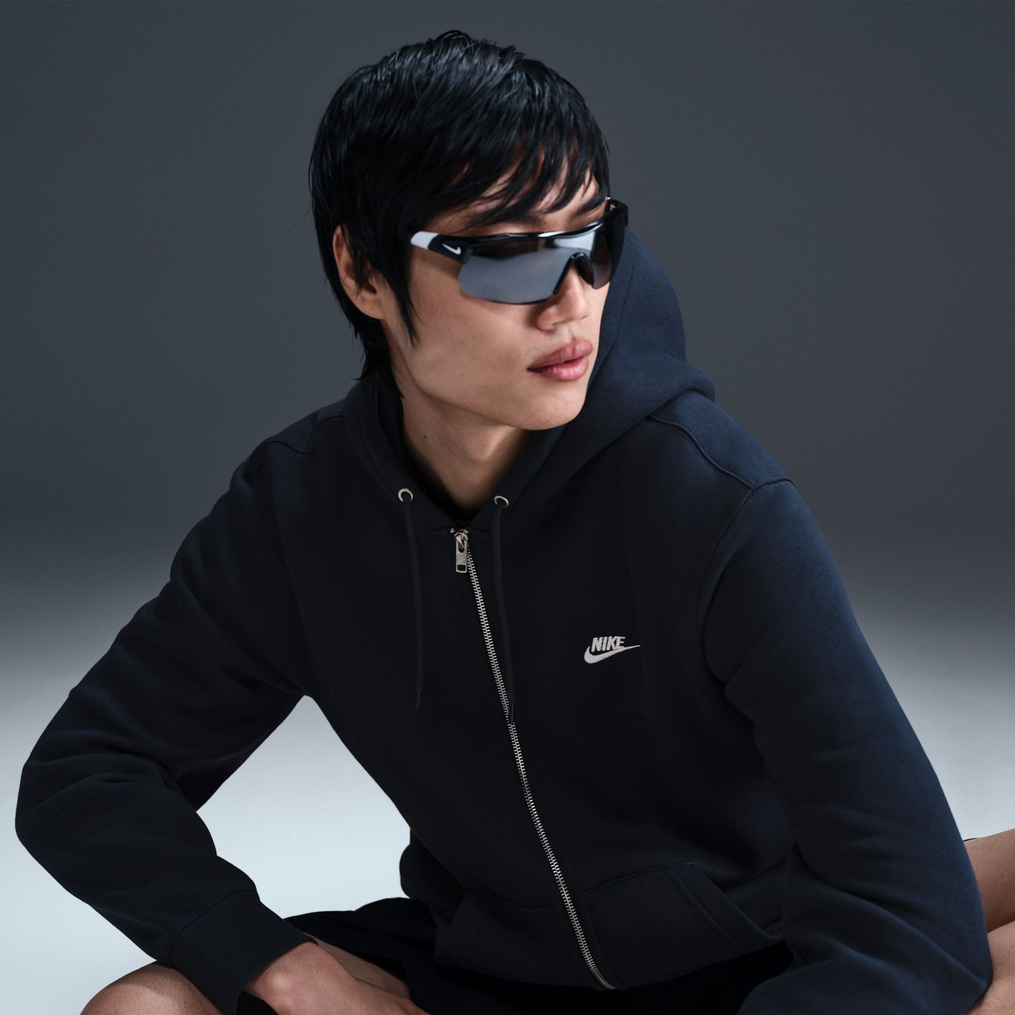 Nike Men's Club Fleece Full-Zip Hoodie product image