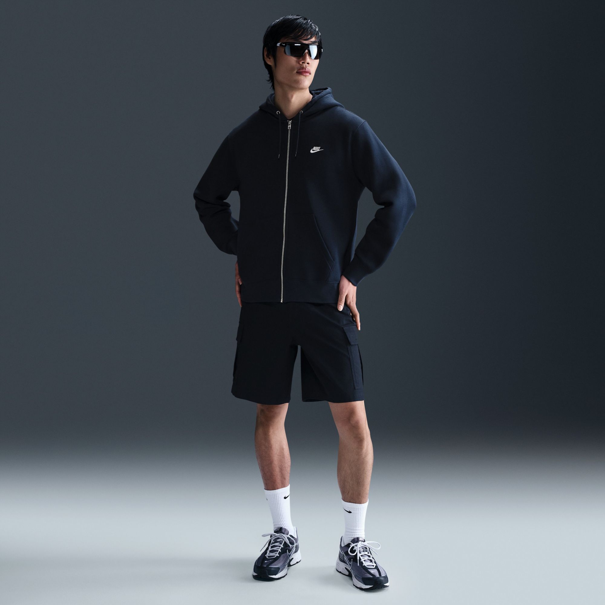 Nike Men's Club Fleece Full-Zip Hoodie product image