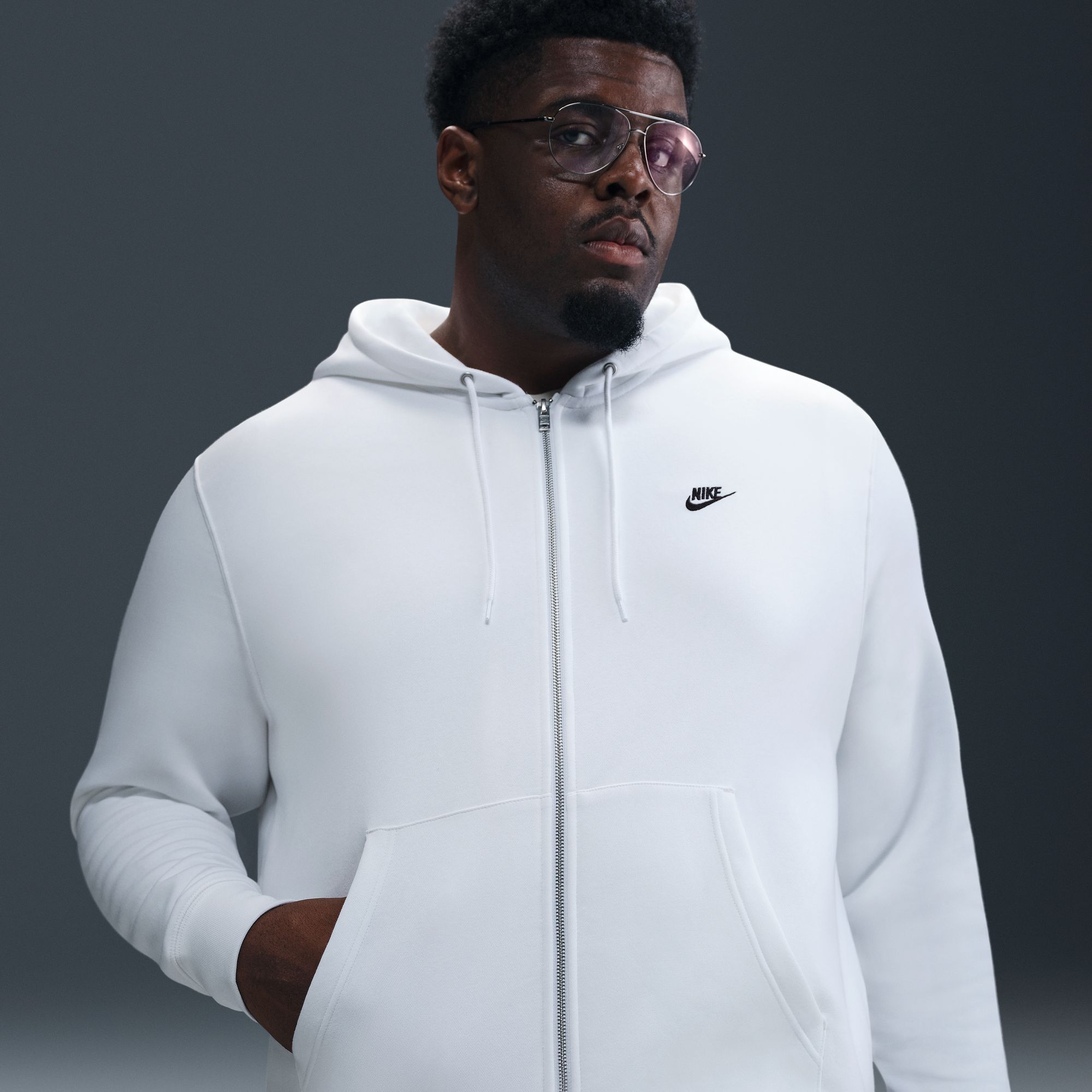 Nike Men's Club Fleece Full-Zip Hoodie product image