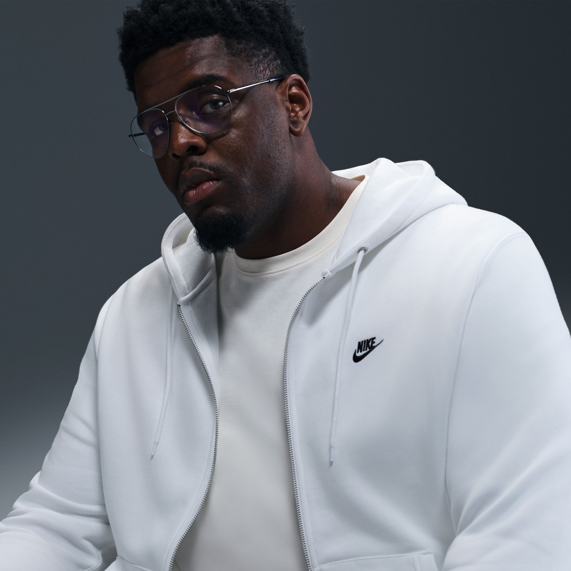 Nike Men's Club Fleece Full-Zip Hoodie product image