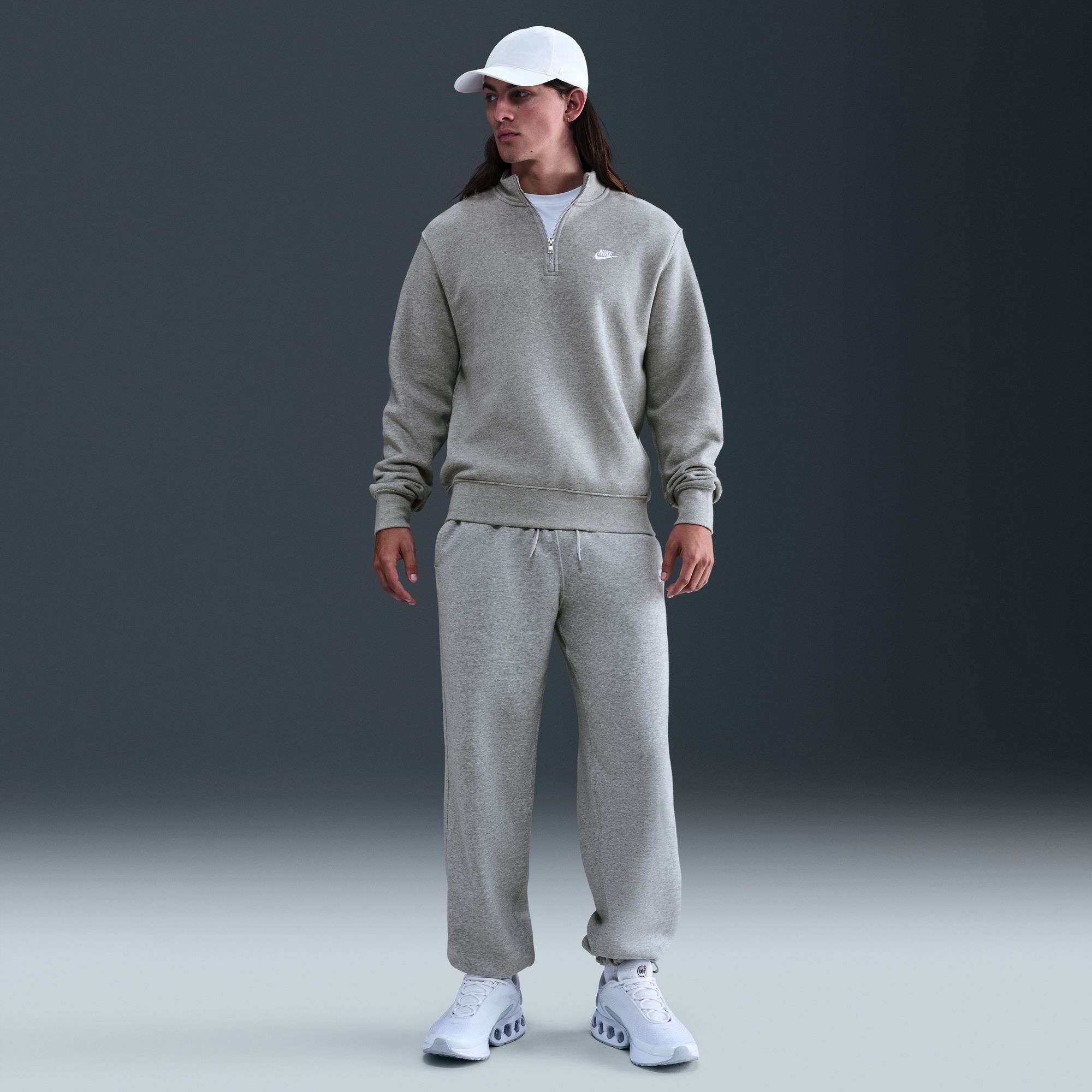 Nike Men's Sportswear Club 1/2 Zip Fleece Sweatshirt product image