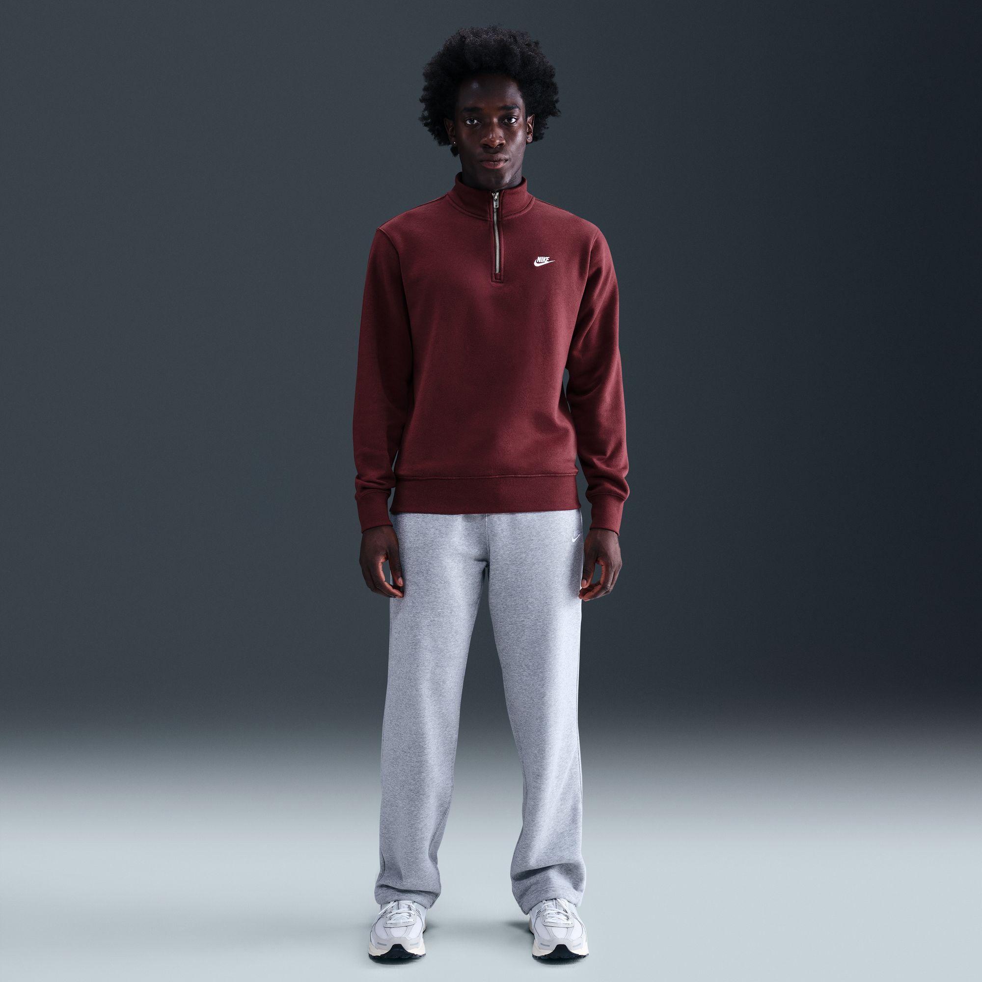 Nike Men's Sportswear Club 1/2 Zip Fleece Sweatshirt product image