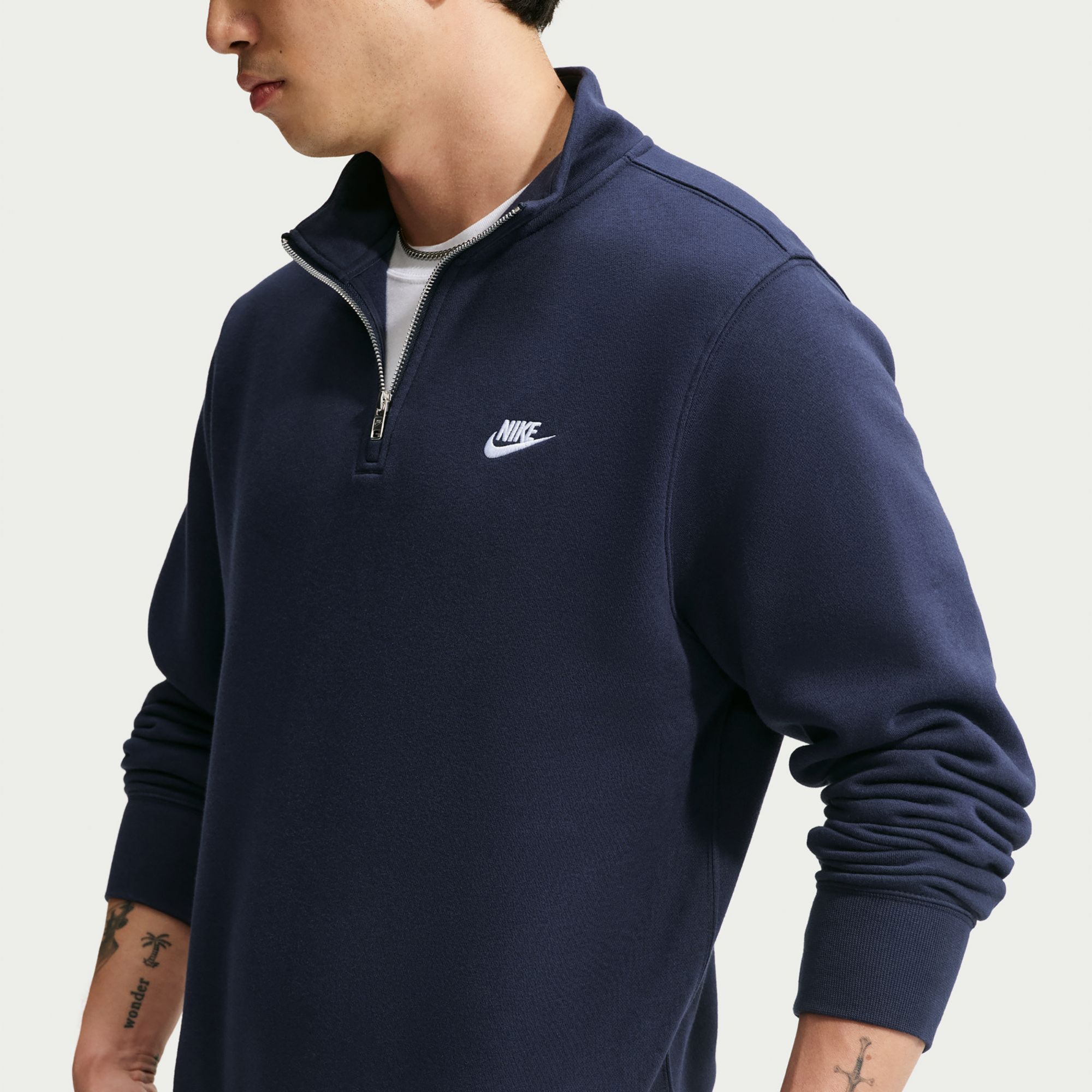 Nike Men's Sportswear Club 1/2 Zip Fleece Sweatshirt product image