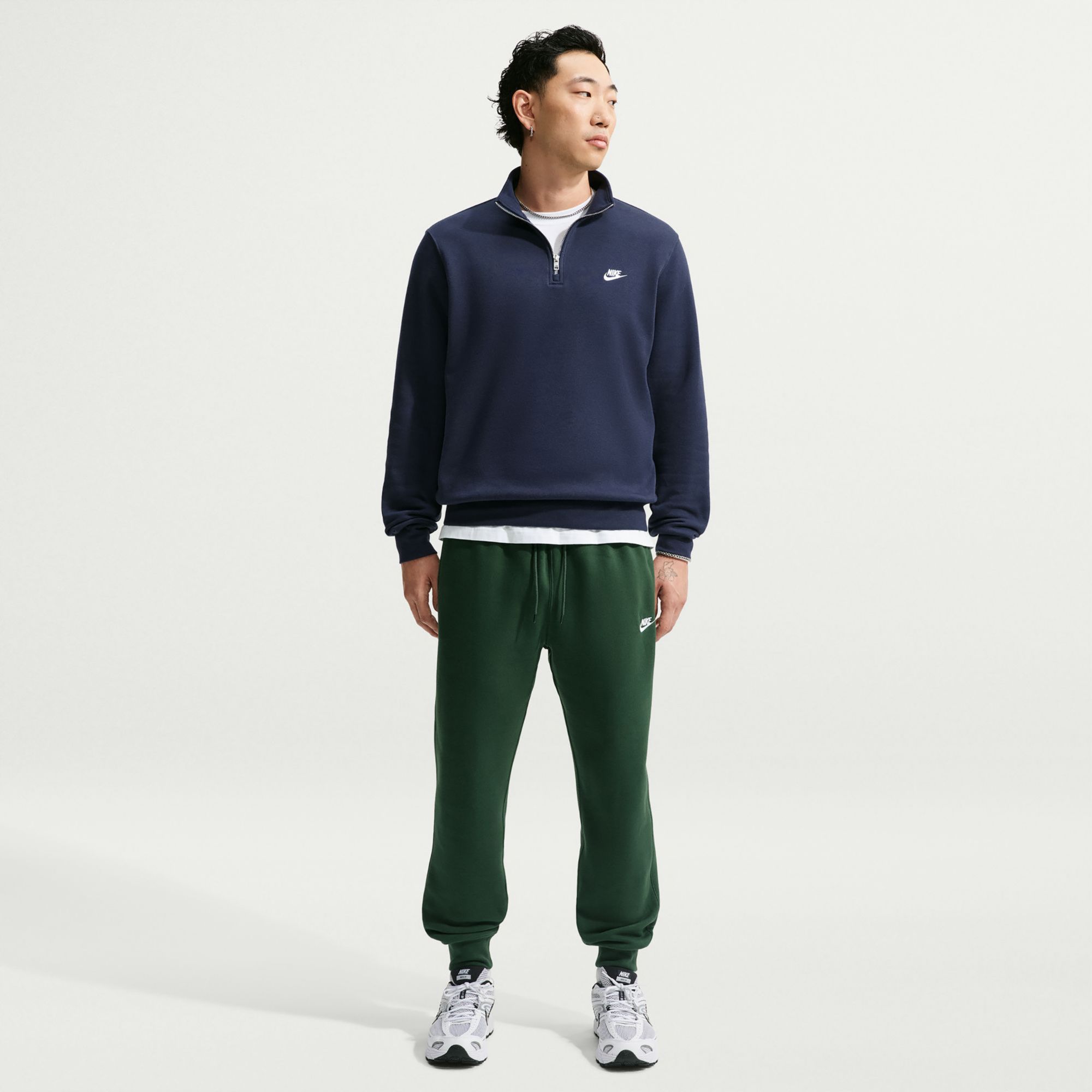 Nike Men's Sportswear Club 1/2 Zip Fleece Sweatshirt product image