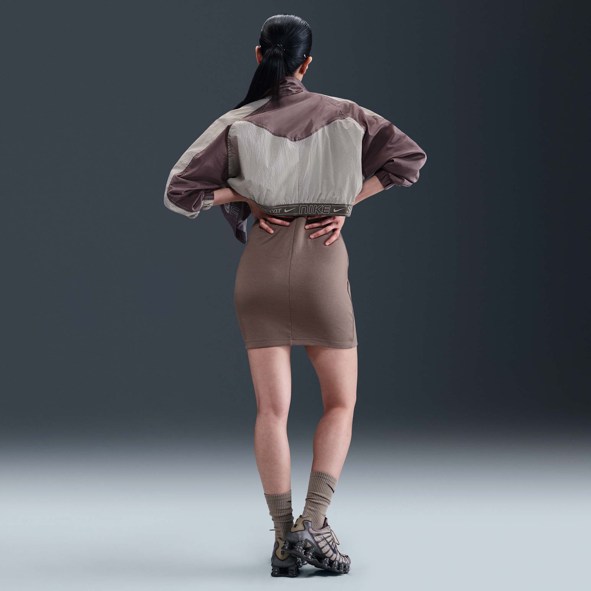 Nike Women's Sportswear Chill Knit Tight Mini-Rib Cami Dress product image