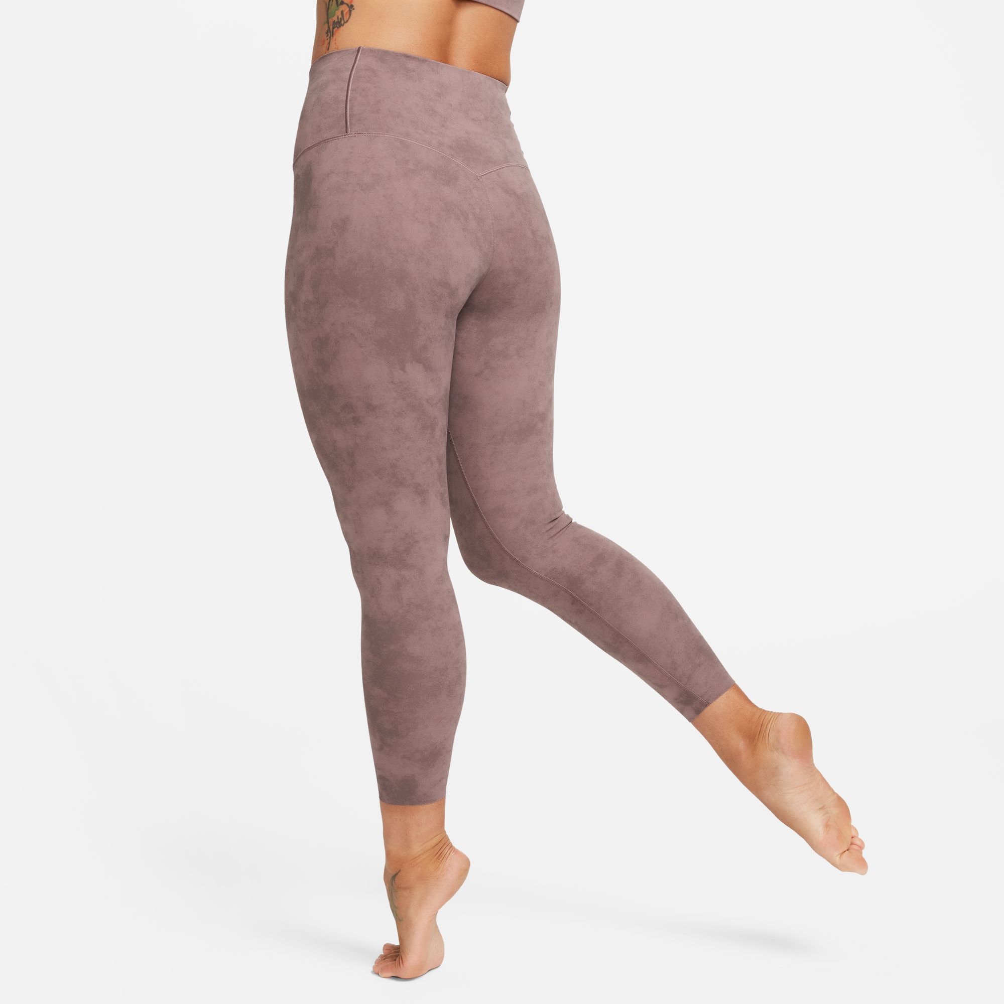 Nike Women's Zenvy Tie-Dye Gentle-Support High-Waisted 7/8 Leggings product image