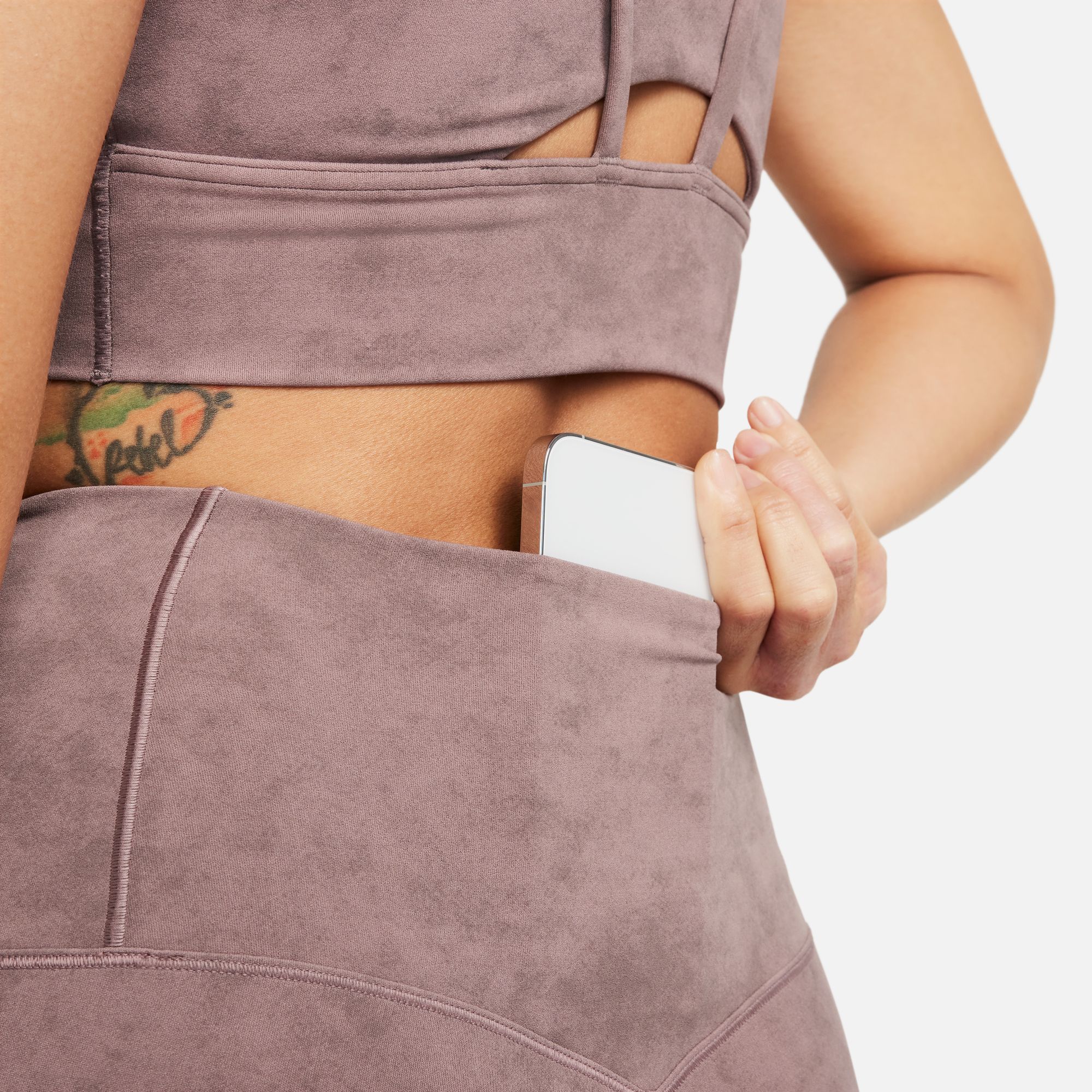 Nike Women's Zenvy Tie-Dye Gentle-Support High-Waisted 7/8 Leggings product image