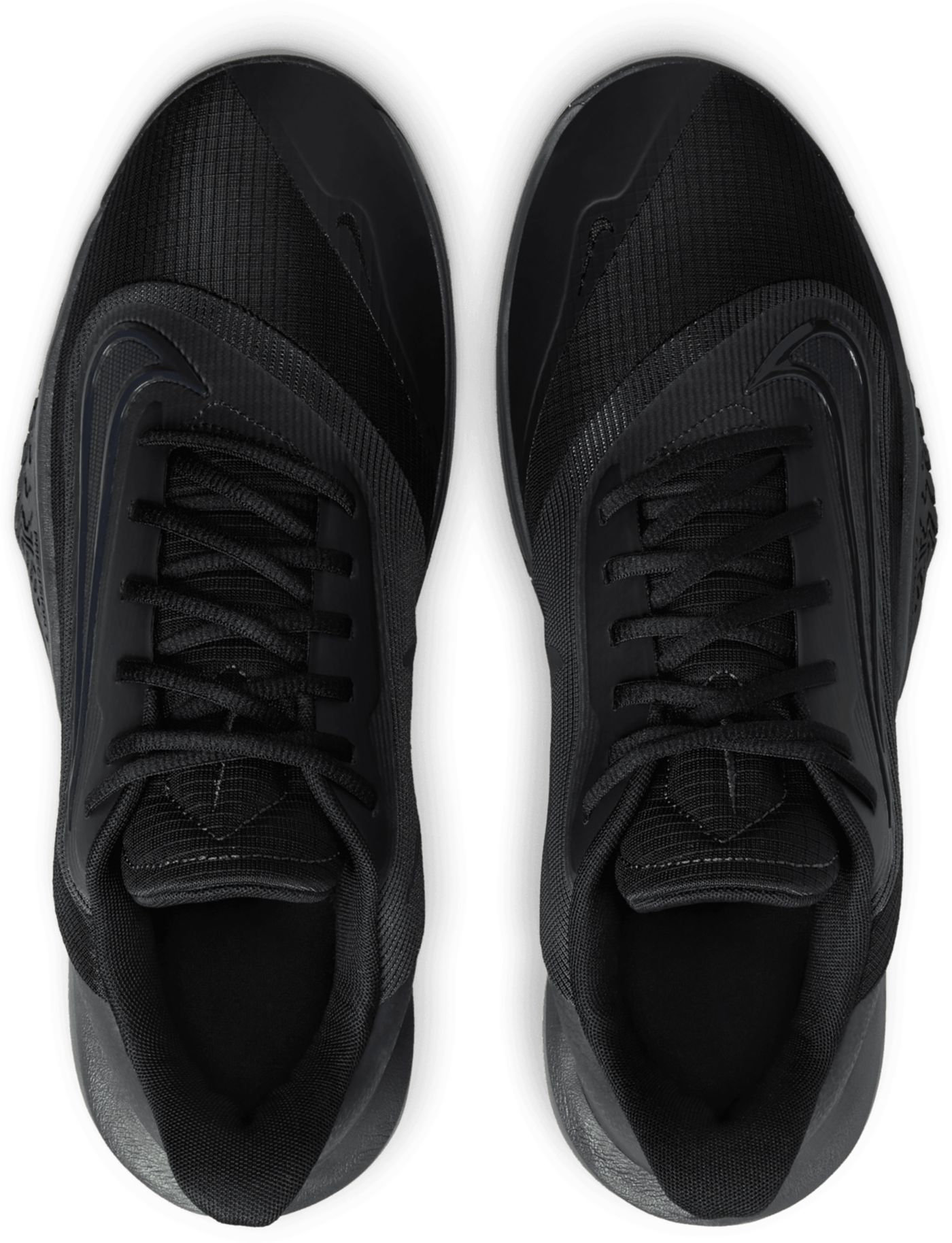 Nike basketball shoes all black on sale