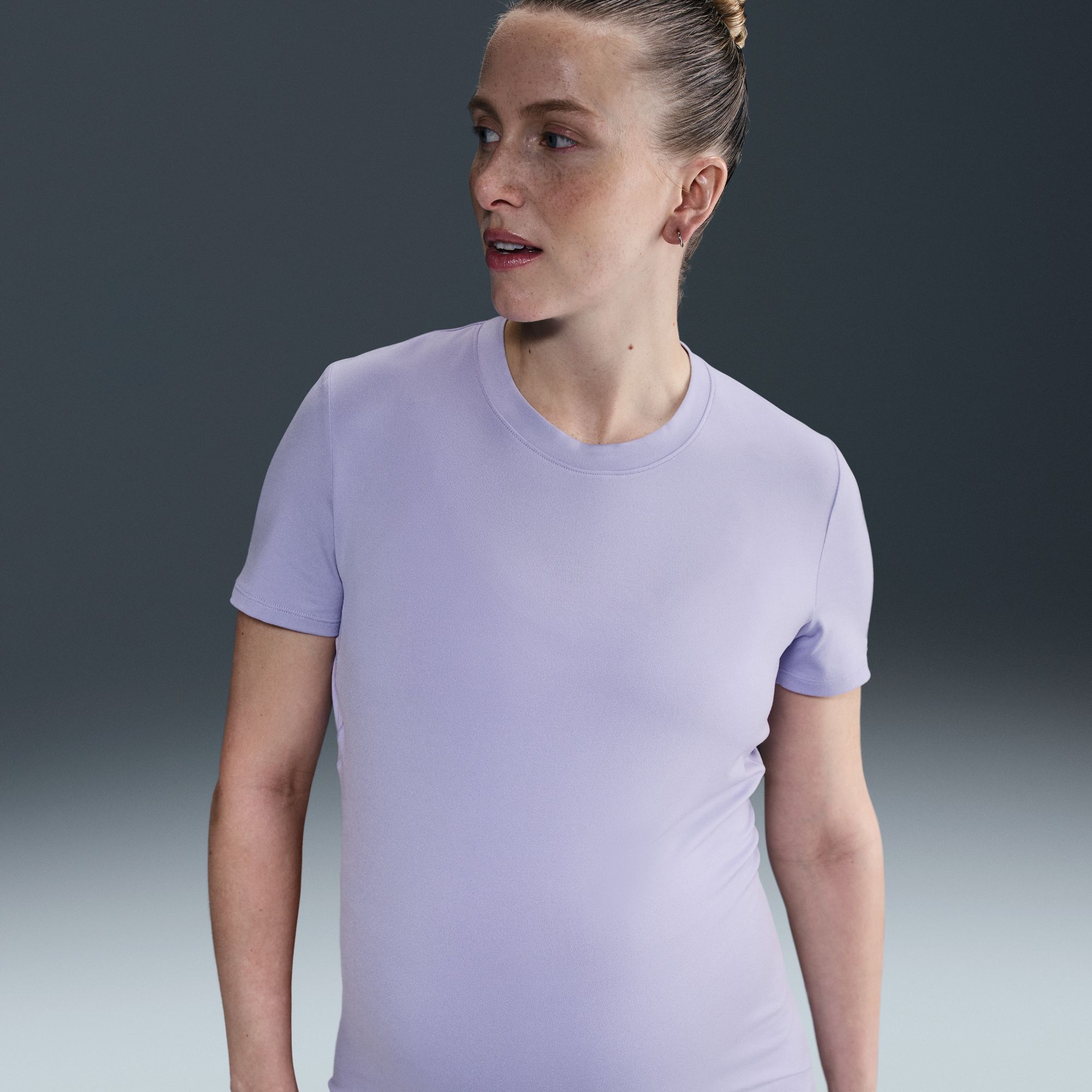 Nike Women's One Maternity Dri-FIT Slim-Fit Short-Sleeve Top product image