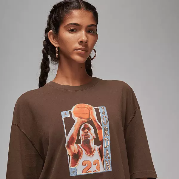 Jordan Women's Oversized Photo Reel Graphic T-Shirt