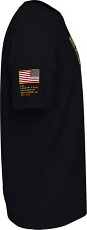 Nike Men's LSU Tigers Black/Camo Veterans Day T-Shirt product image