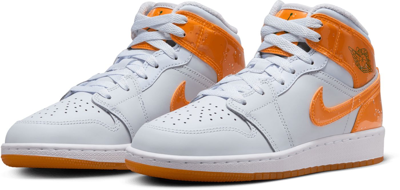 Metallic orange Air Jordan 1 outlet Grade school