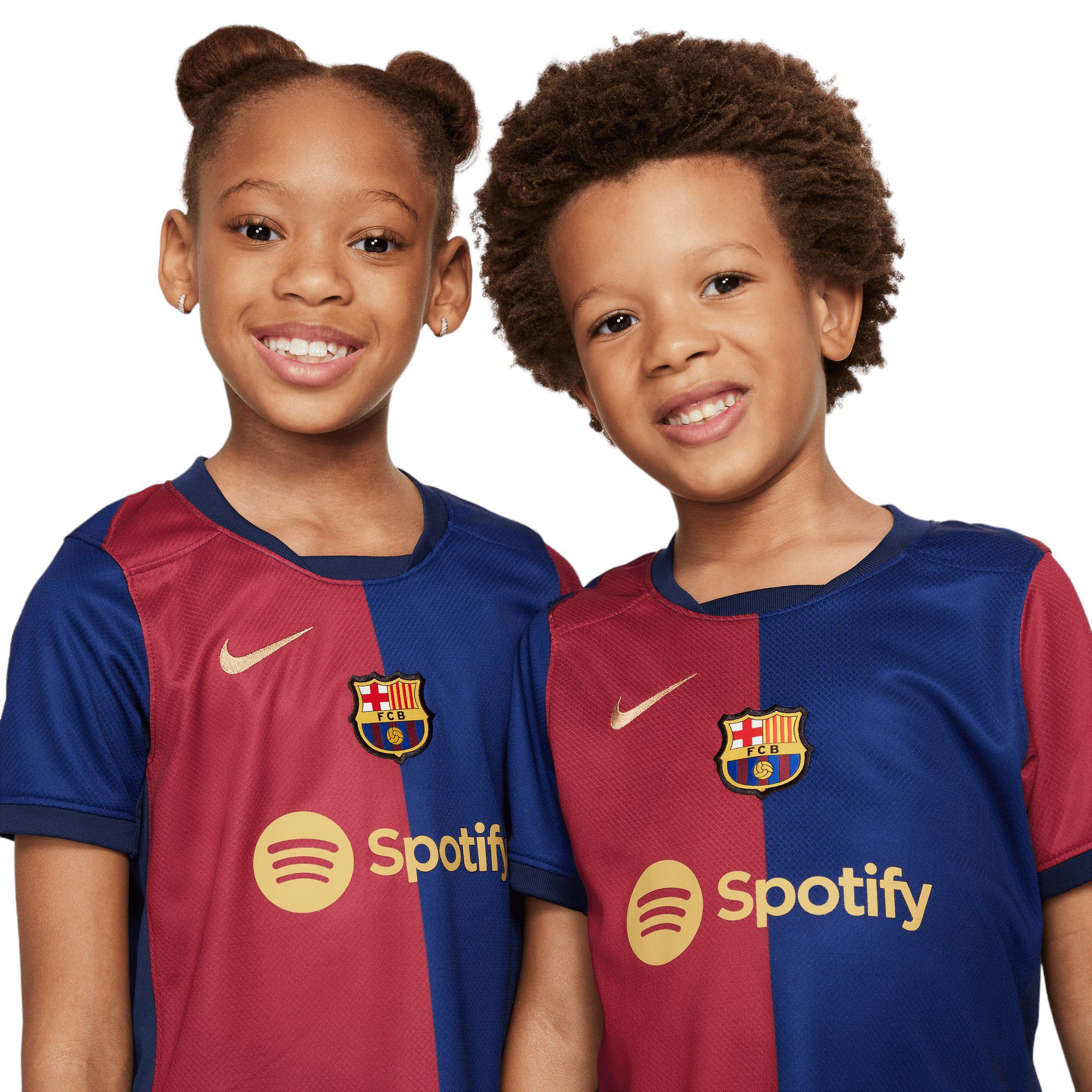 Nike Youth FC Barcelona 2024 Home Kit product image