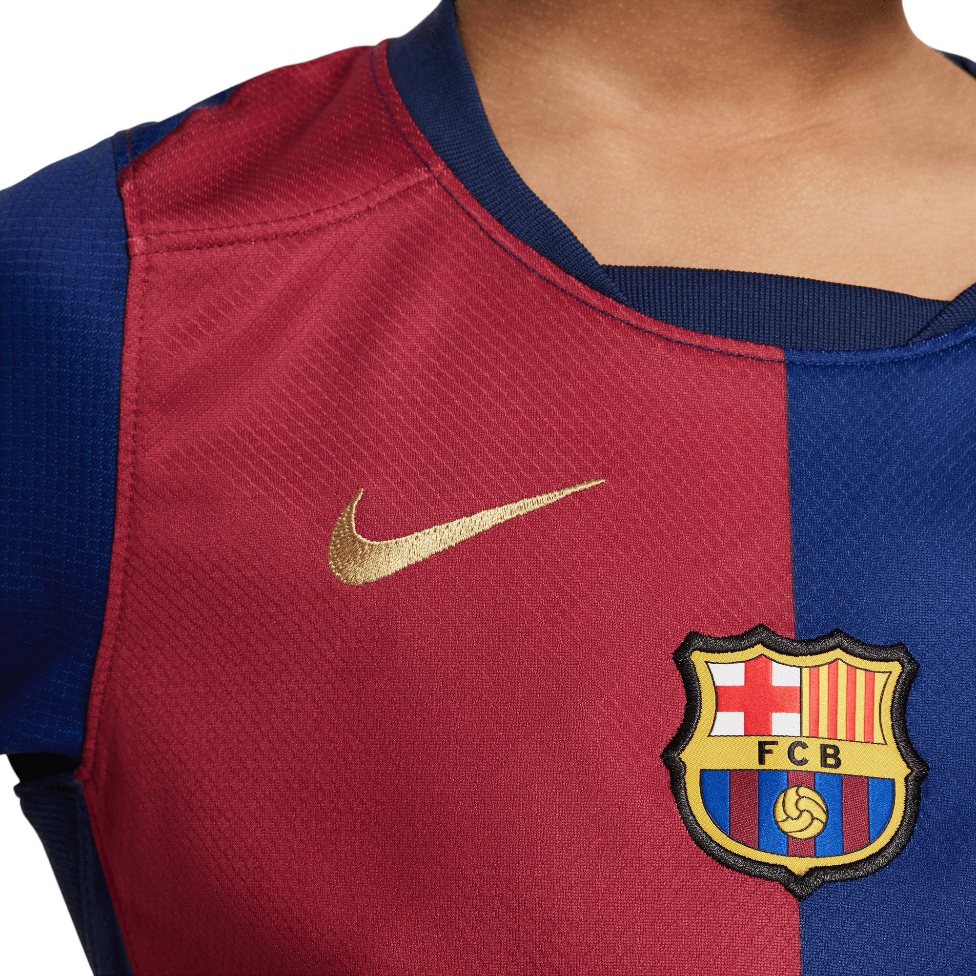 Nike Youth FC Barcelona 2024 Home Kit product image