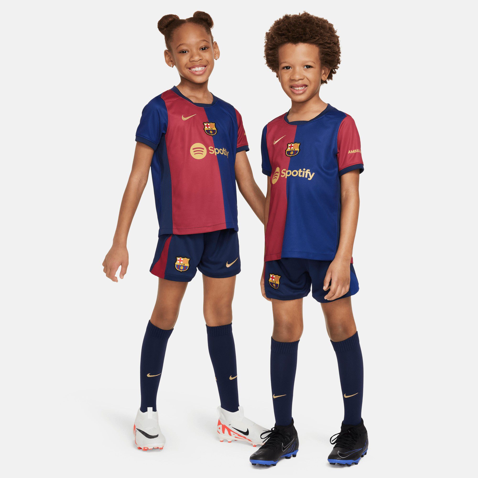 Nike Youth FC Barcelona 2024 Home Kit product image