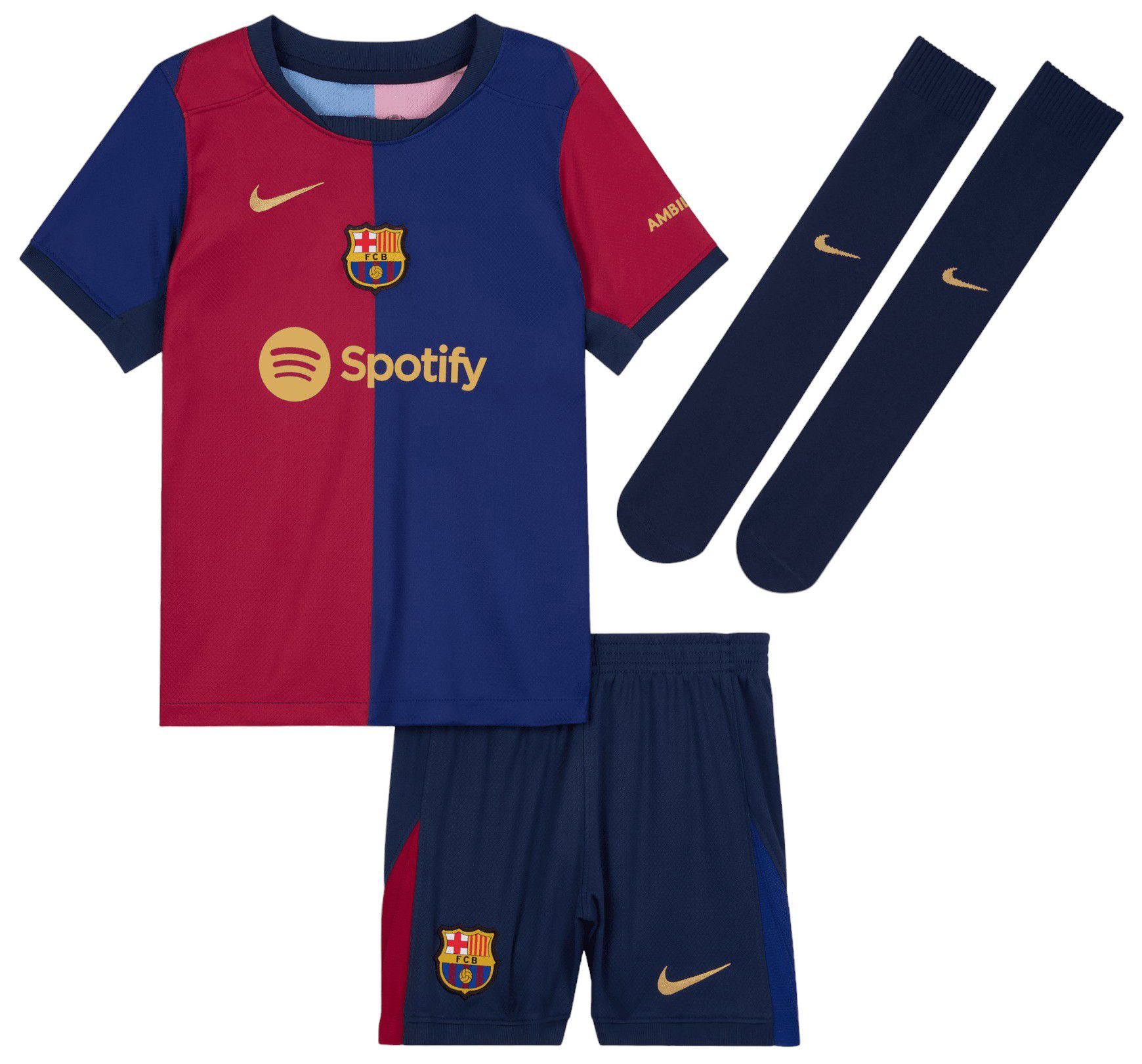 Nike Youth FC Barcelona 2024 Home Kit product image