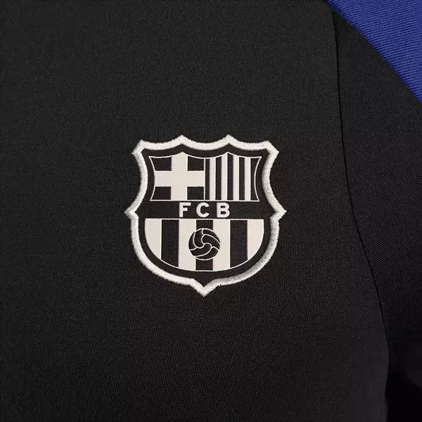 Nike Adult FC Barcelona 2024 Black Long Sleeve Training Jersey