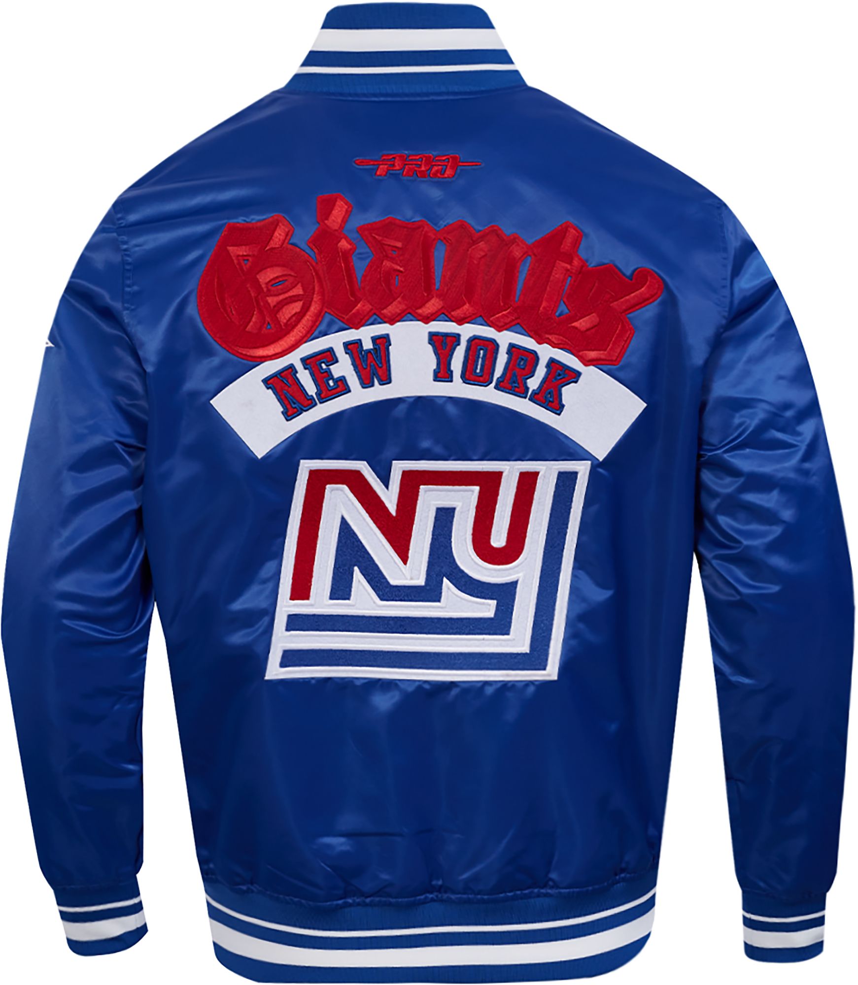 Pro Standard Men's New York Giants Dodger Blue 'Best Of' Satin Jacket product image