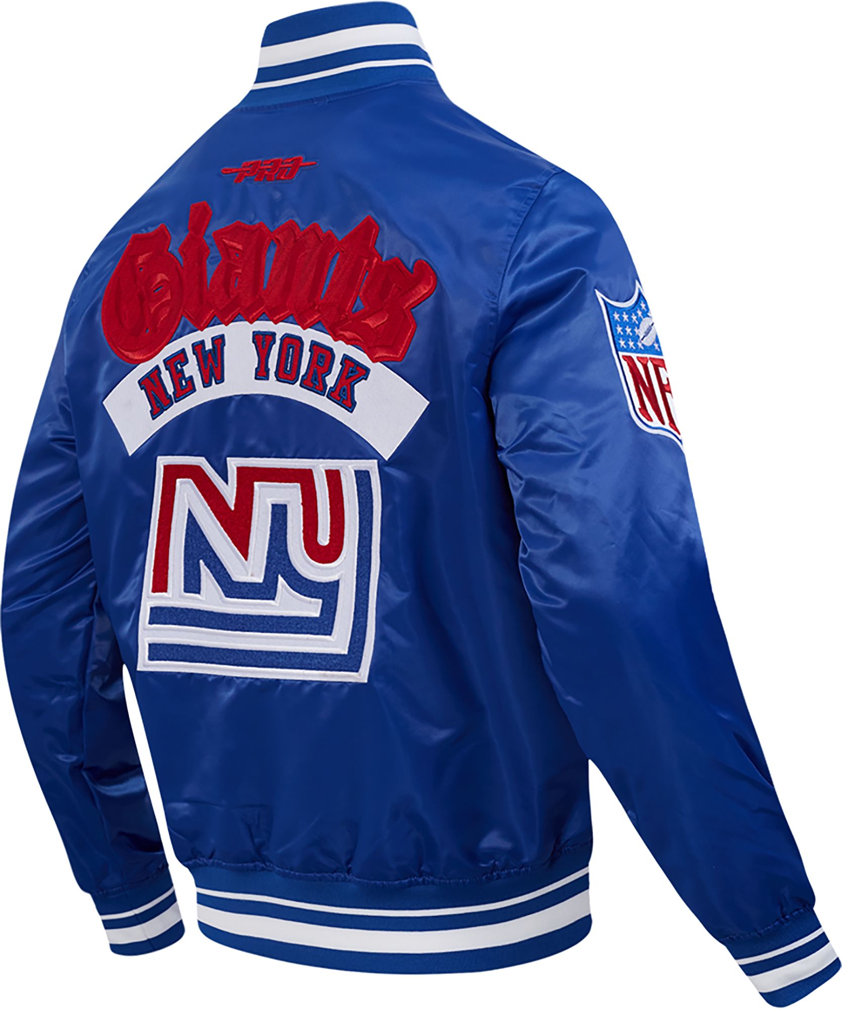 Pro Standard Men's New York Giants Dodger Blue 'Best Of' Satin Jacket product image