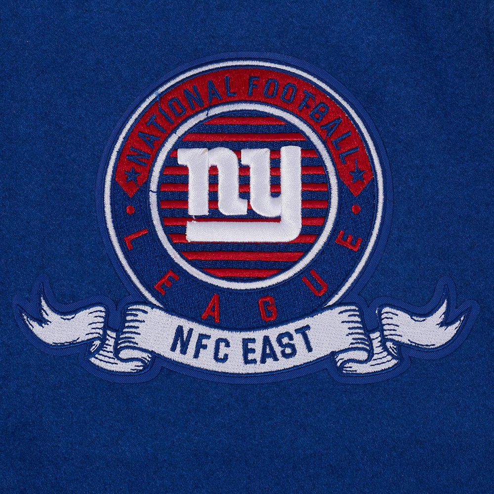 Pro Standard Men's New York Giants Dodger Blue Team Badge Full-Zip Jacket product image