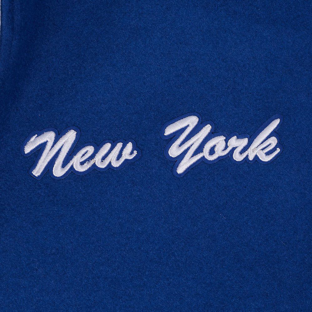 Pro Standard Men's New York Giants Dodger Blue Team Badge Full-Zip Jacket product image