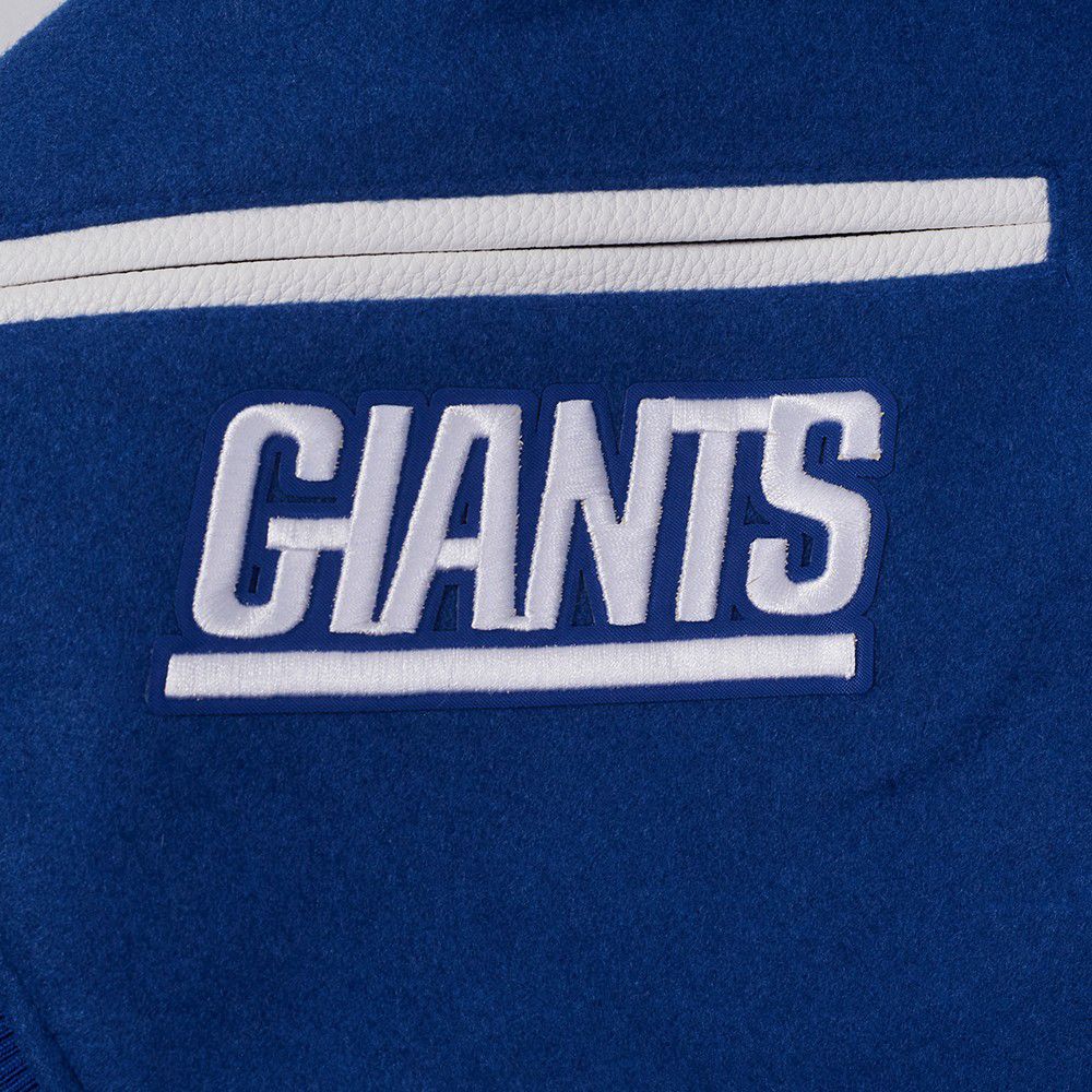 Pro Standard Men's New York Giants Dodger Blue Team Badge Full-Zip Jacket product image
