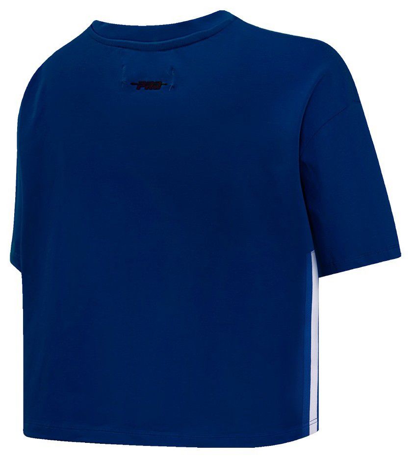 Pro Standard Women's New York Giants Royal Blue Retro Boxy T-Shirt product image
