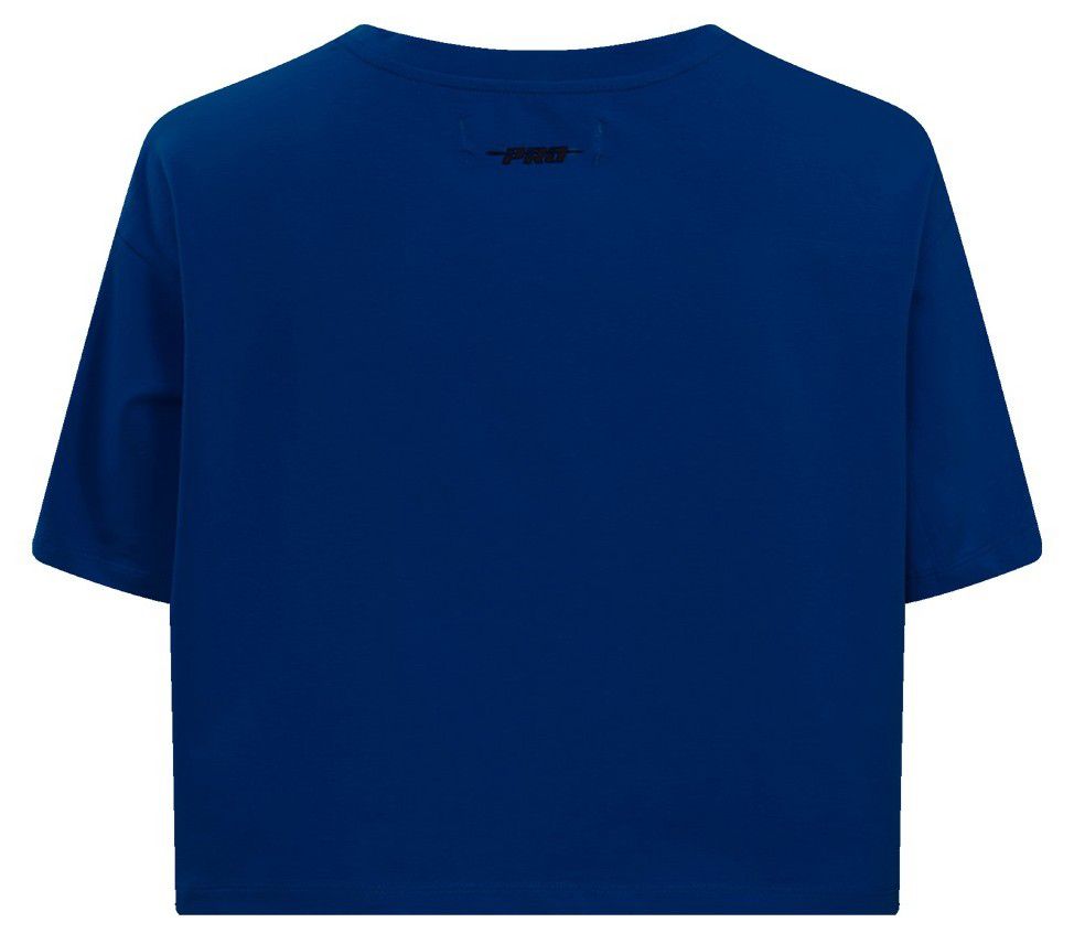 Pro Standard Women's New York Giants Royal Blue Retro Boxy T-Shirt product image