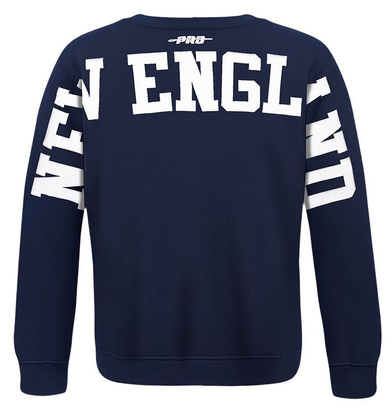 Pro Standard Boys' New England Patriots Navy Wingspan Crewneck ...