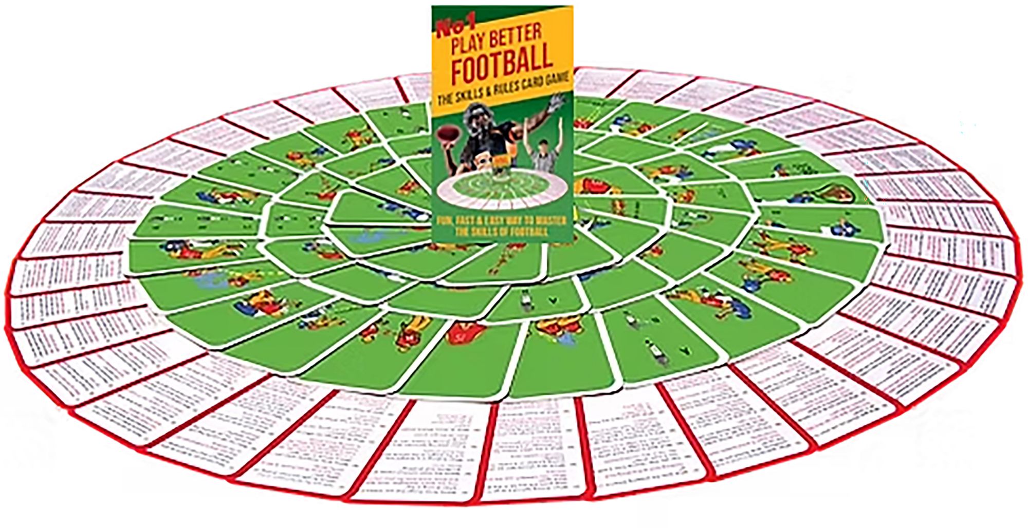 No1 Play Better Football Card Game product image