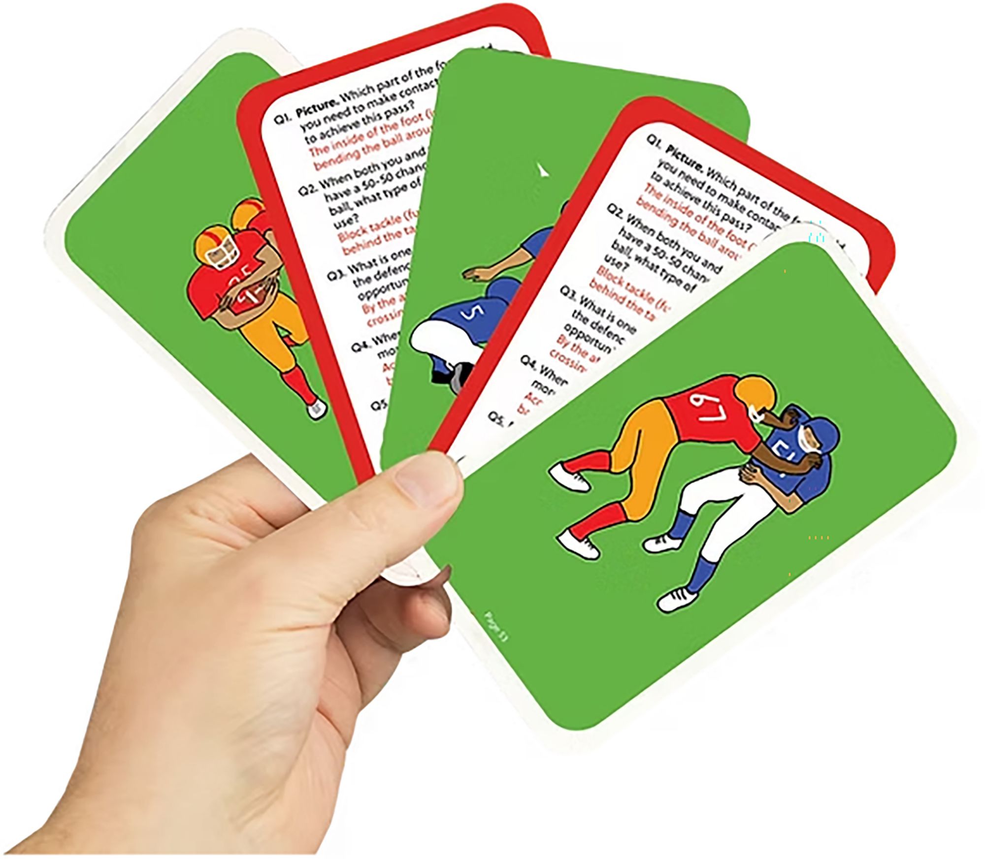 No1 Play Better Football Card Game product image