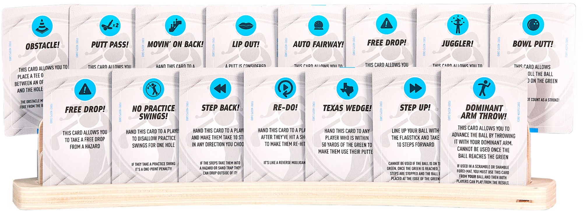 Fore! Cards On Course Golf Game product image