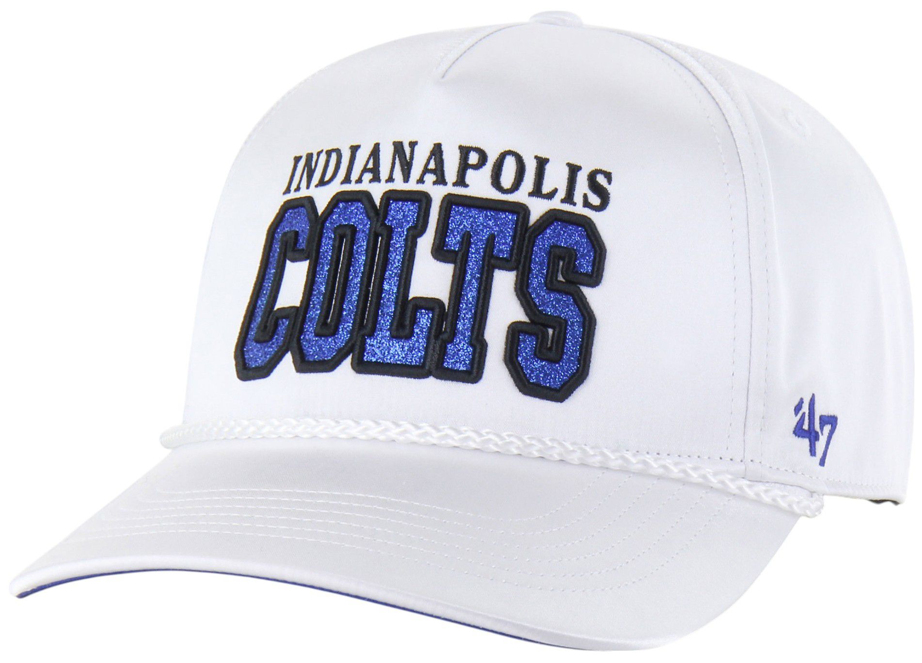 '47 Women's Indianapolis Colts White Outspoken Hitch Adjustable Hat product image