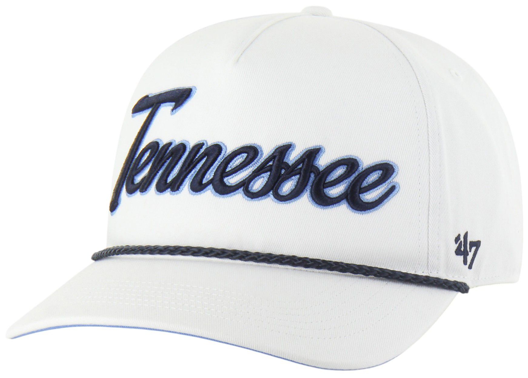 '47 Adult Tennessee Titans White Overhand Hitch Adjustable Hat product image