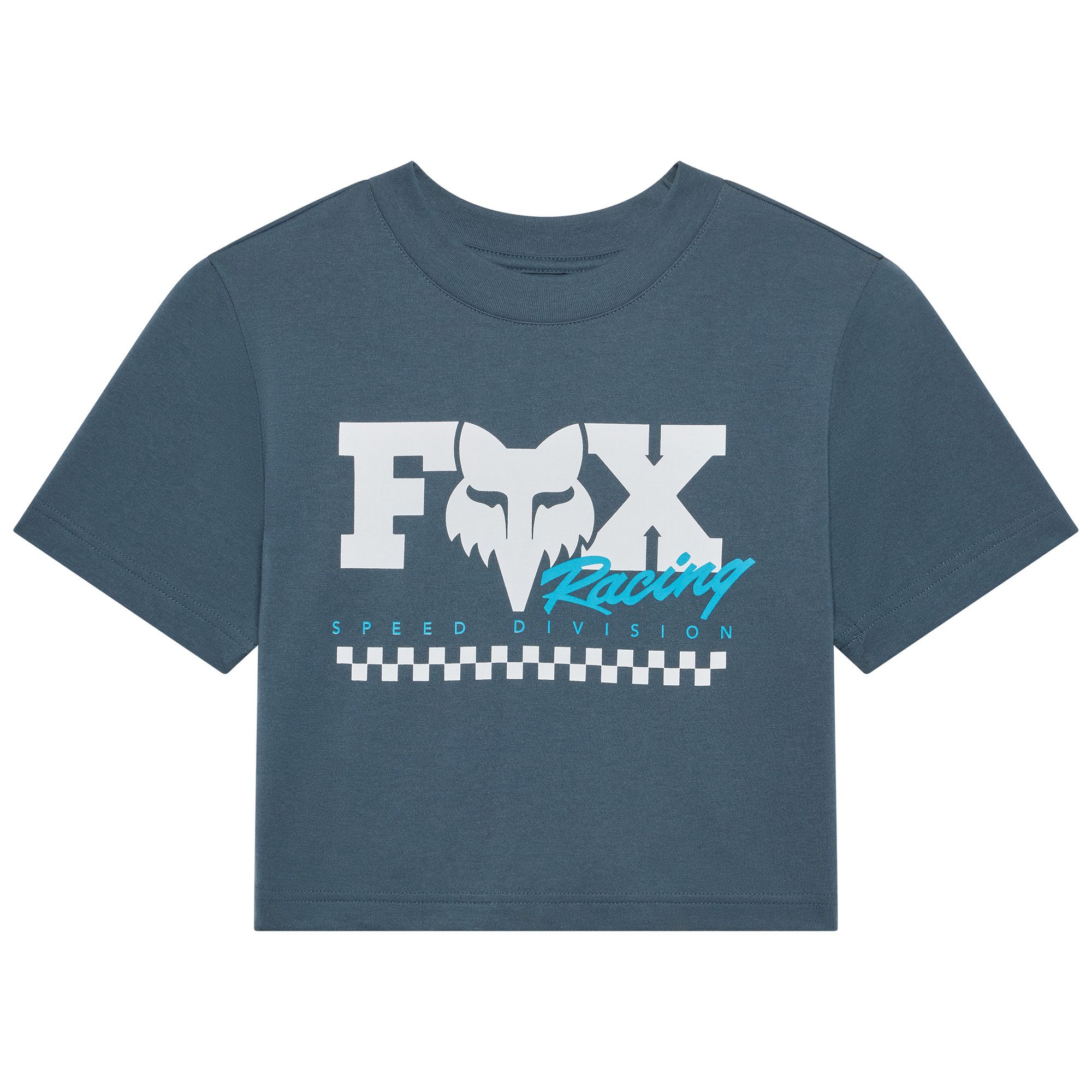 Fox Women's Checker Short Sleeve Baby T-Shirt product image