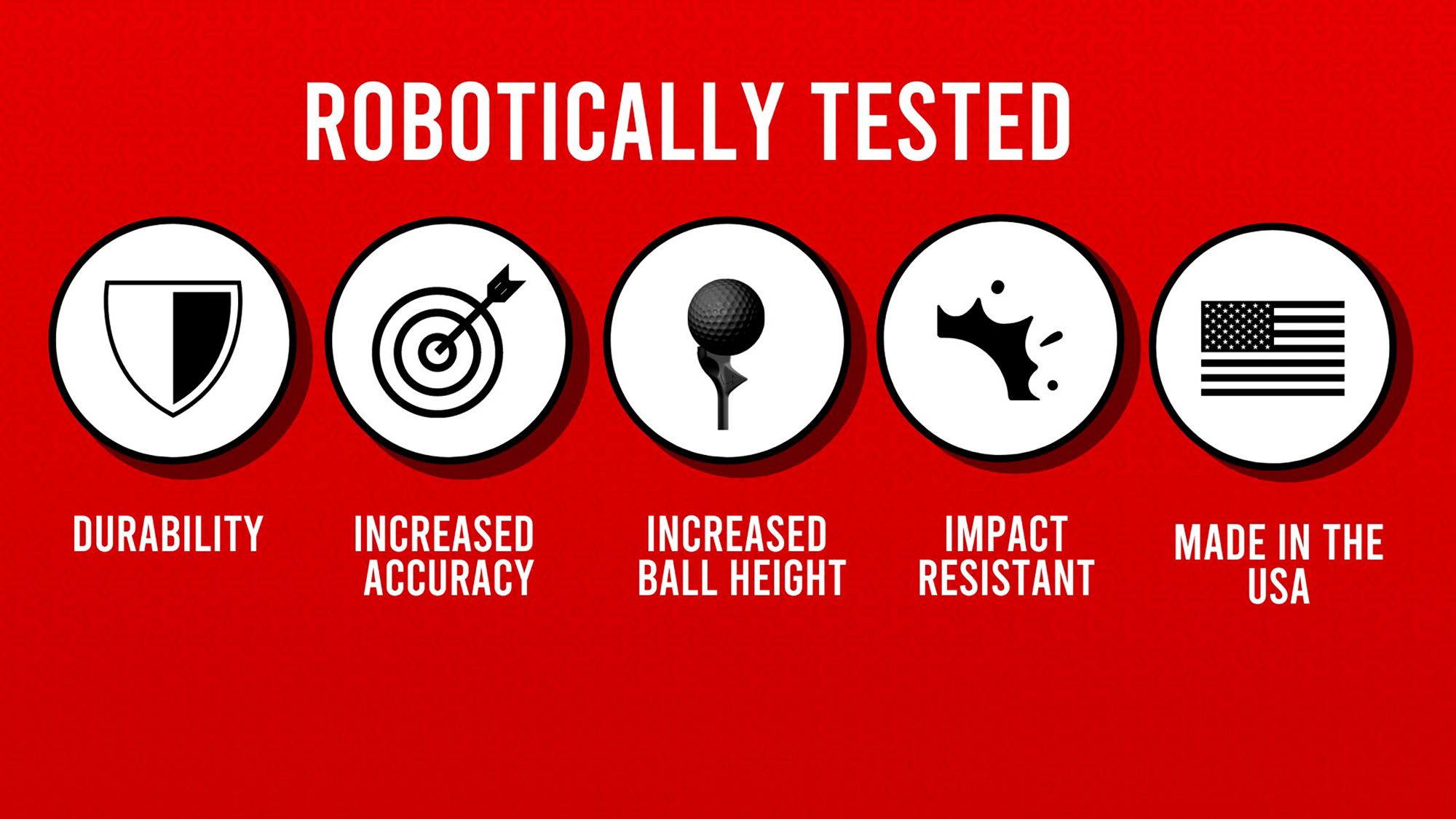 FlightPath 3.25" Golf Tees - 4 Pack product image