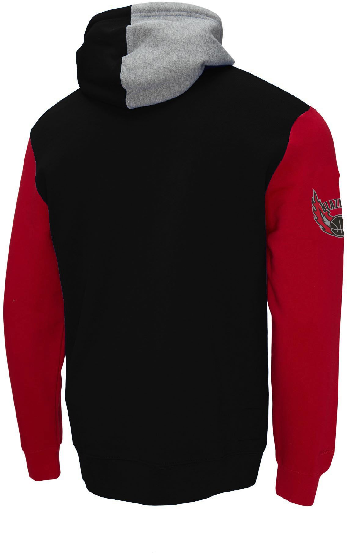 Mitchell & Ness Men's Portland Trail Blazers Black Coach Pullover Hoodie product image