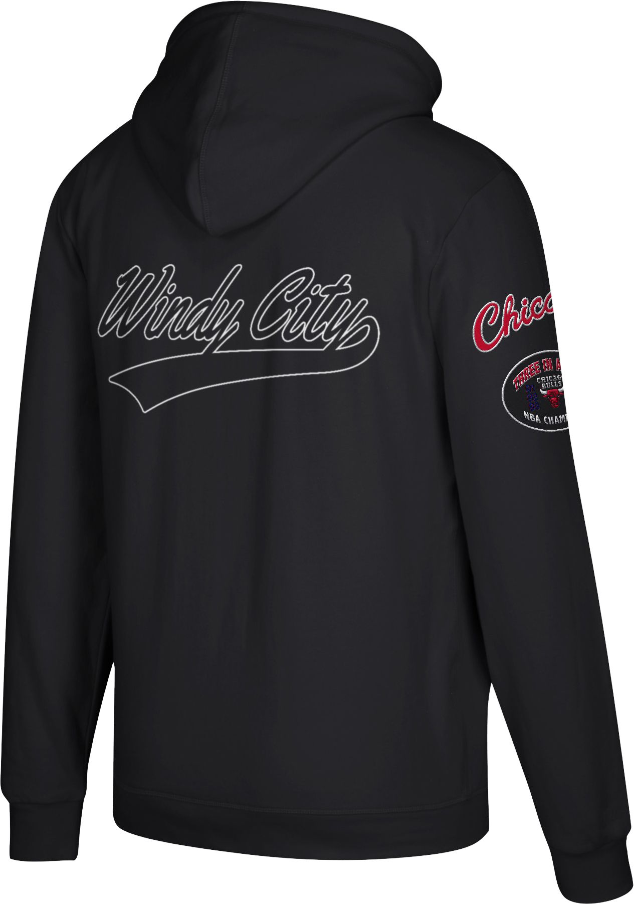 Mitchell & Ness Men's Chicago Bulls Black Champ City Hoodie product image