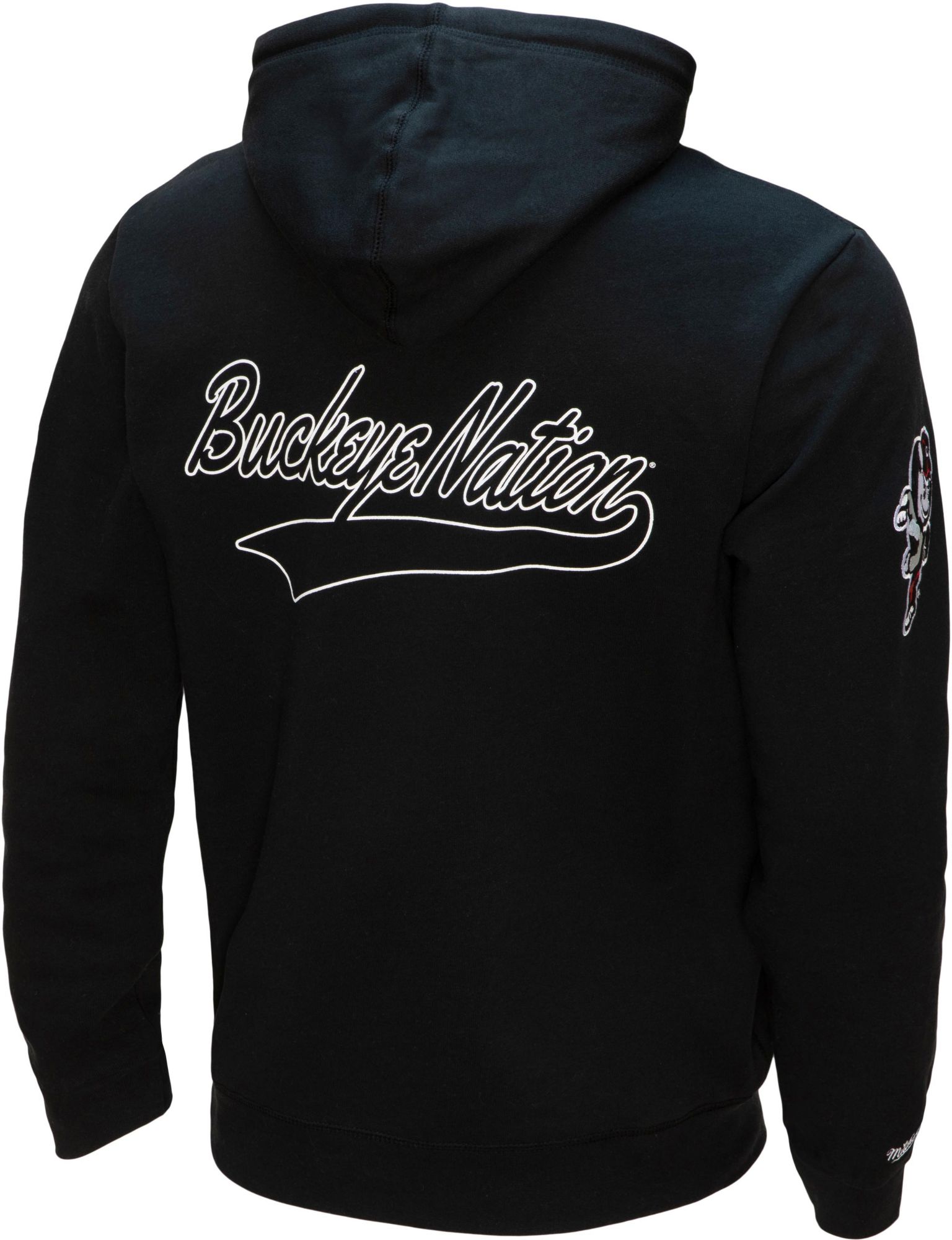 Mitchell & Ness Men's Ohio State Buckeyes Black Champ City Fleece Hoodie product image