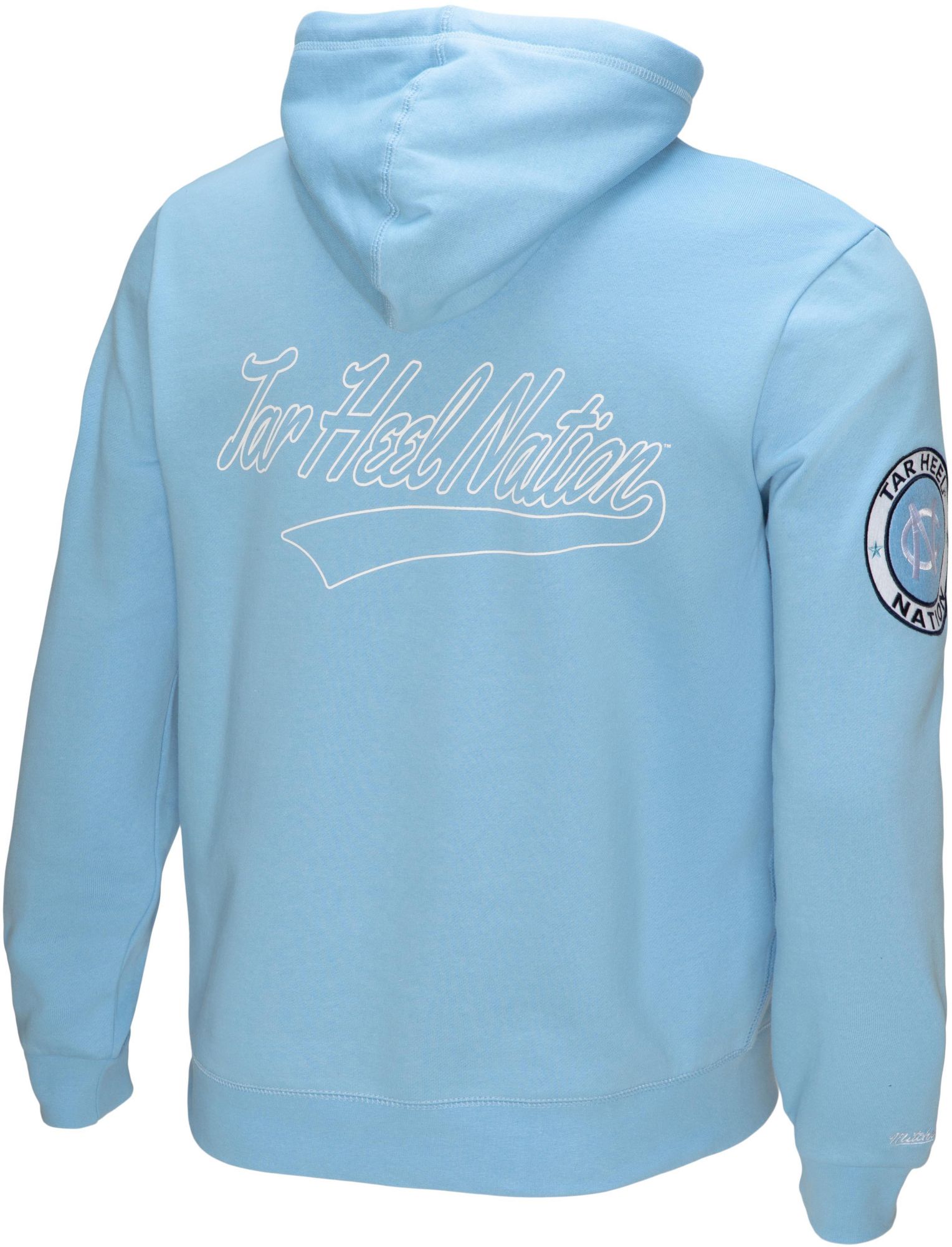 Mitchell & Ness Men's North Carolina Tar Heels Carolina Blue Champ City Fleece Hoodie product image