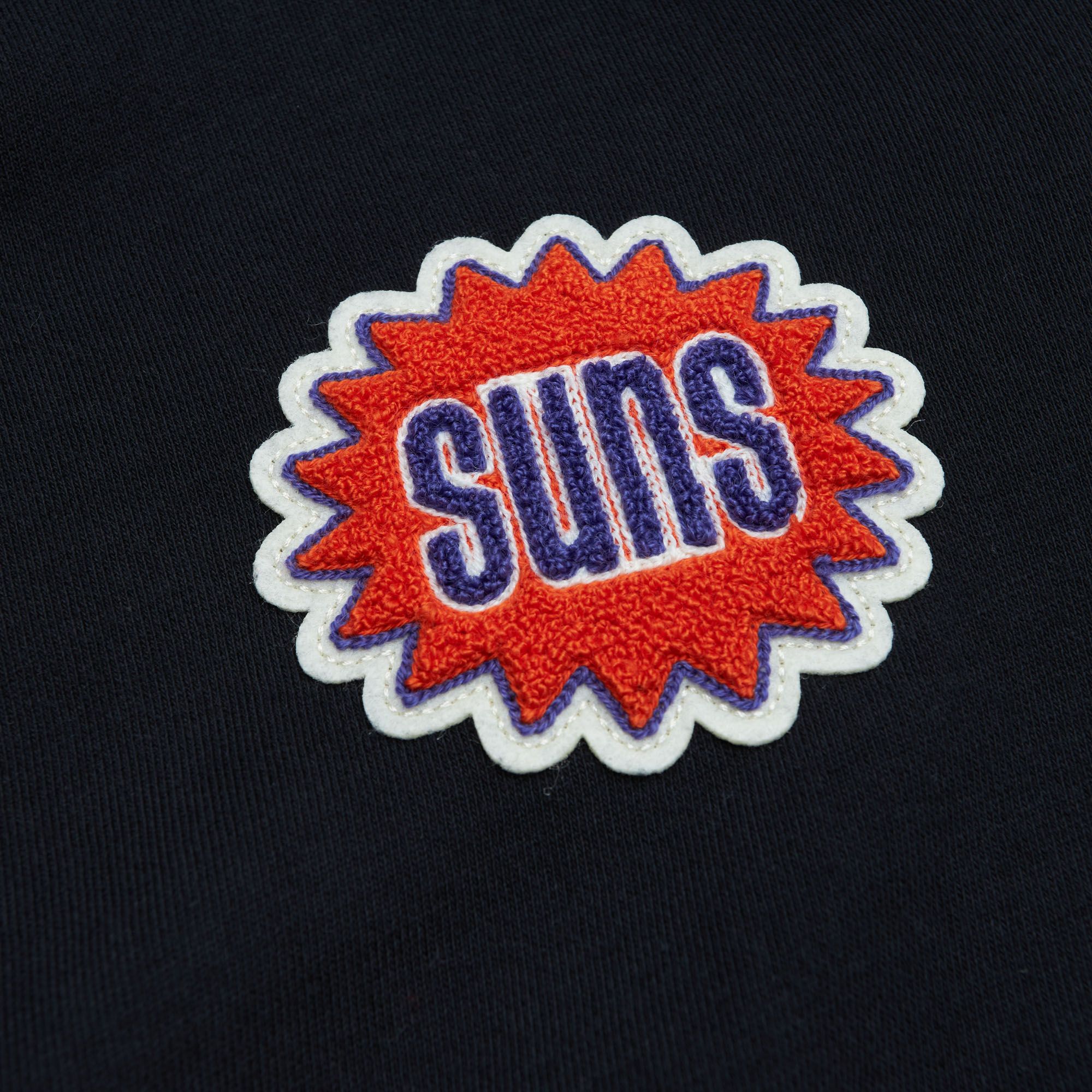 Mitchell and Ness Men's Phoenix Suns Black French Terry Hoodie