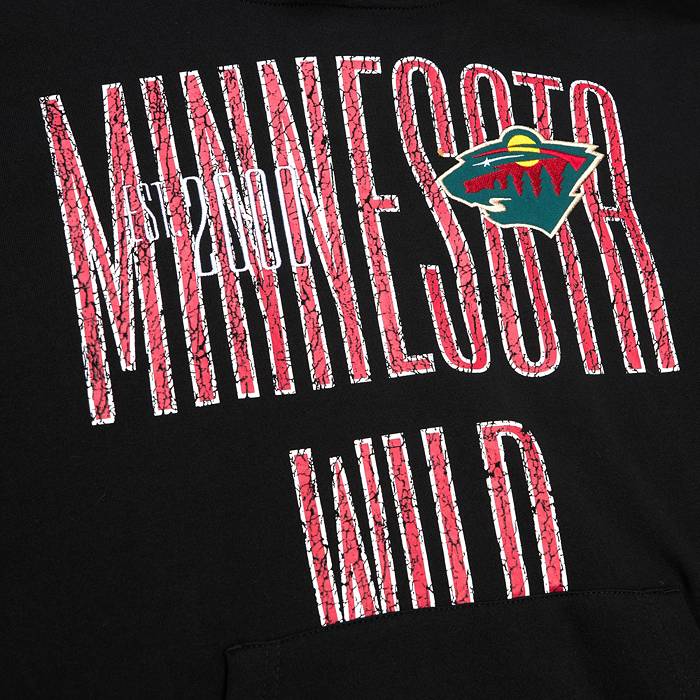 Mitchell & Ness Chainstitch Heavyweight Hoodie Current Minnesota Wild