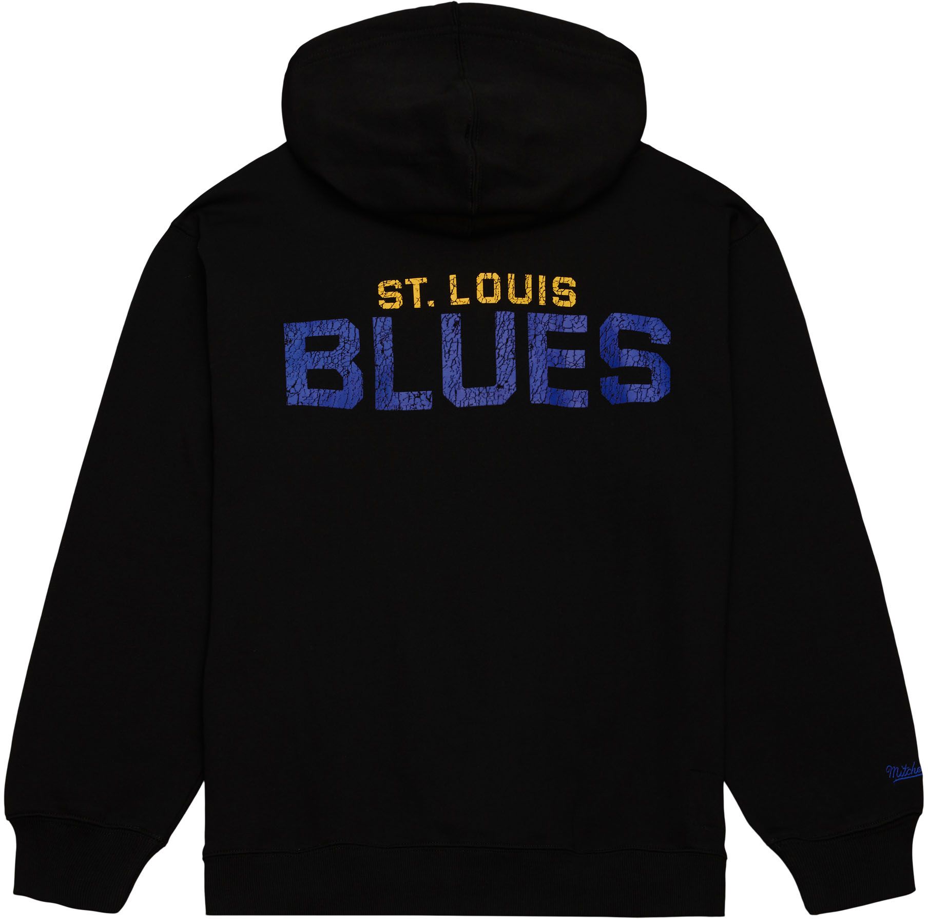 Mitchell & Ness St. Louis Blues Team OG Black Pullover Hoodie