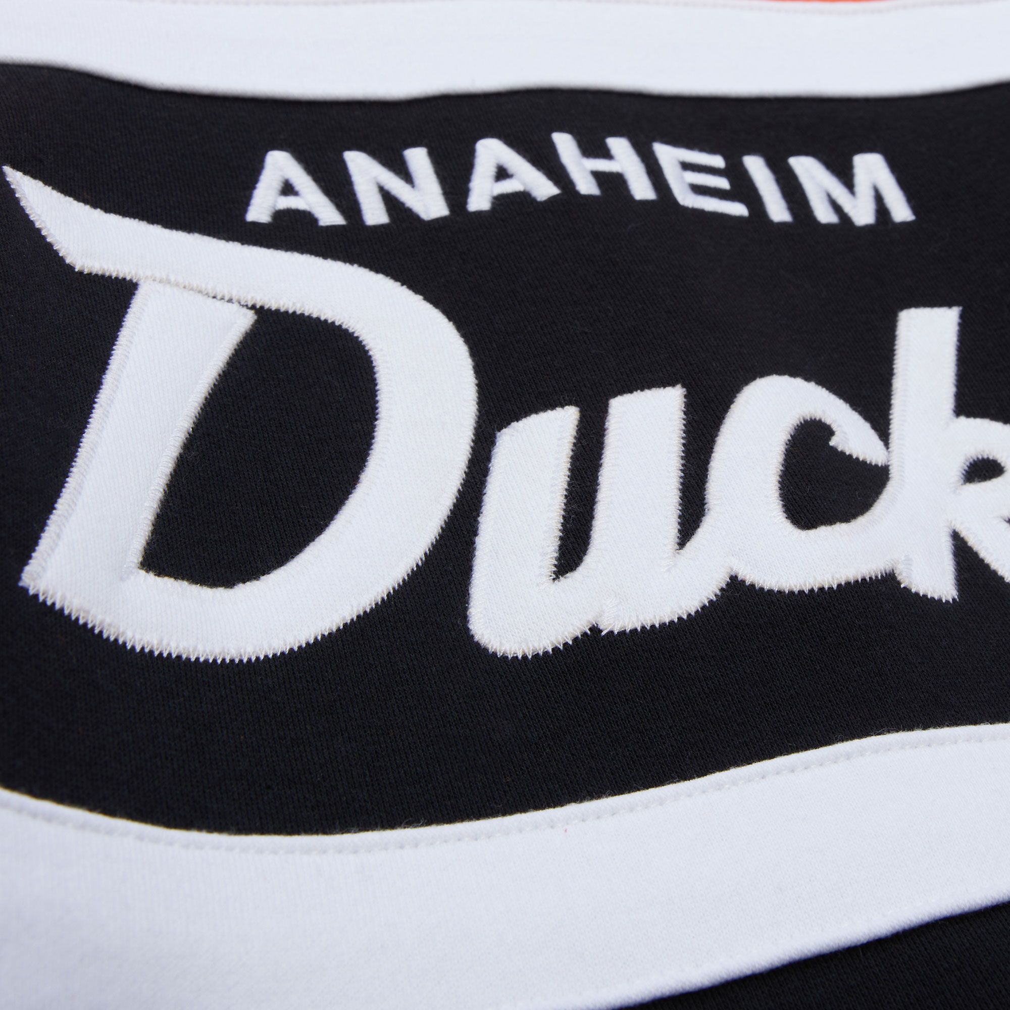 Mitchell & Ness Men's Anaheim Ducks Black Head Coach Pullover Hoodie product image