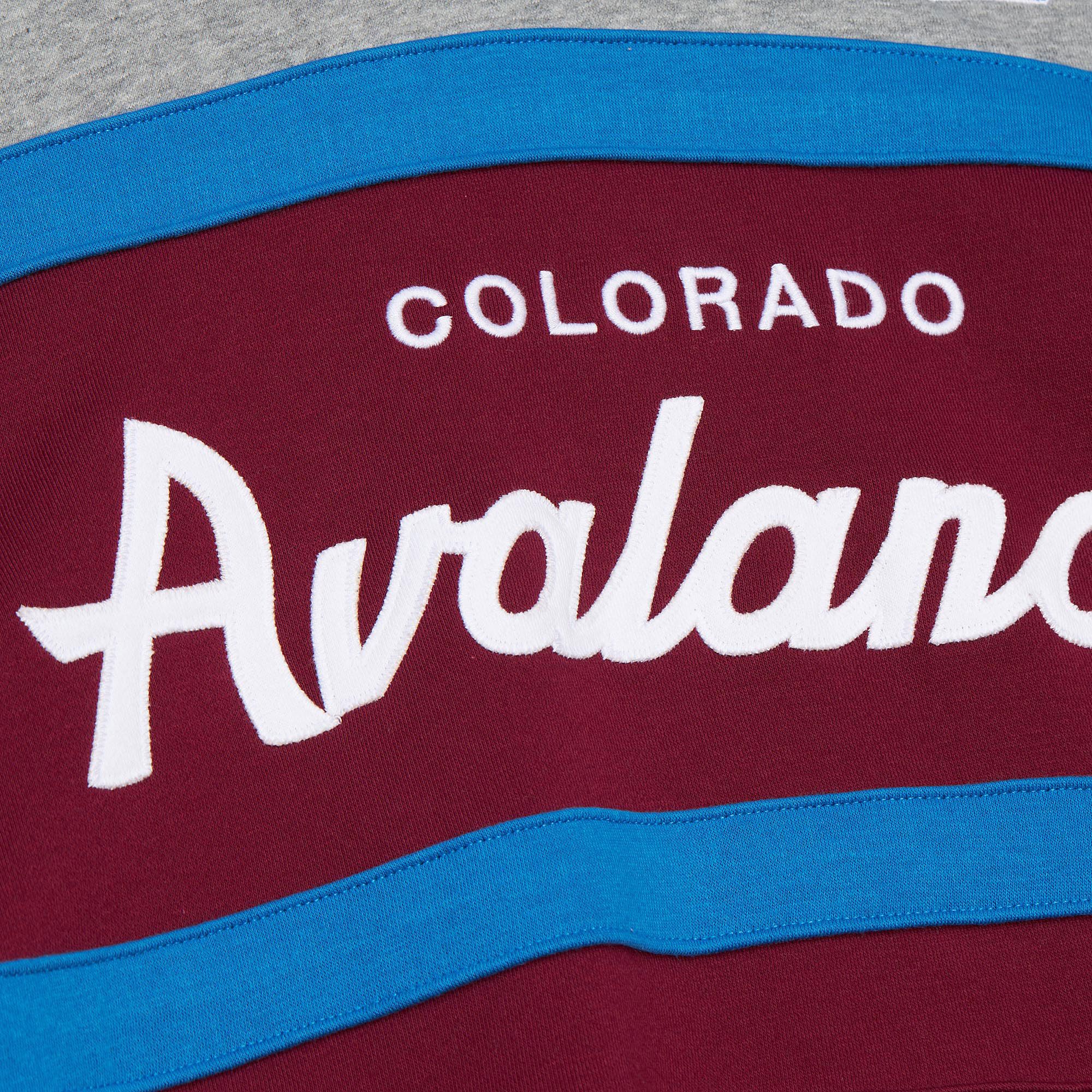 Mitchell & Ness Men's Colorado Avalanche Red Coach Pullover Hoodie product image