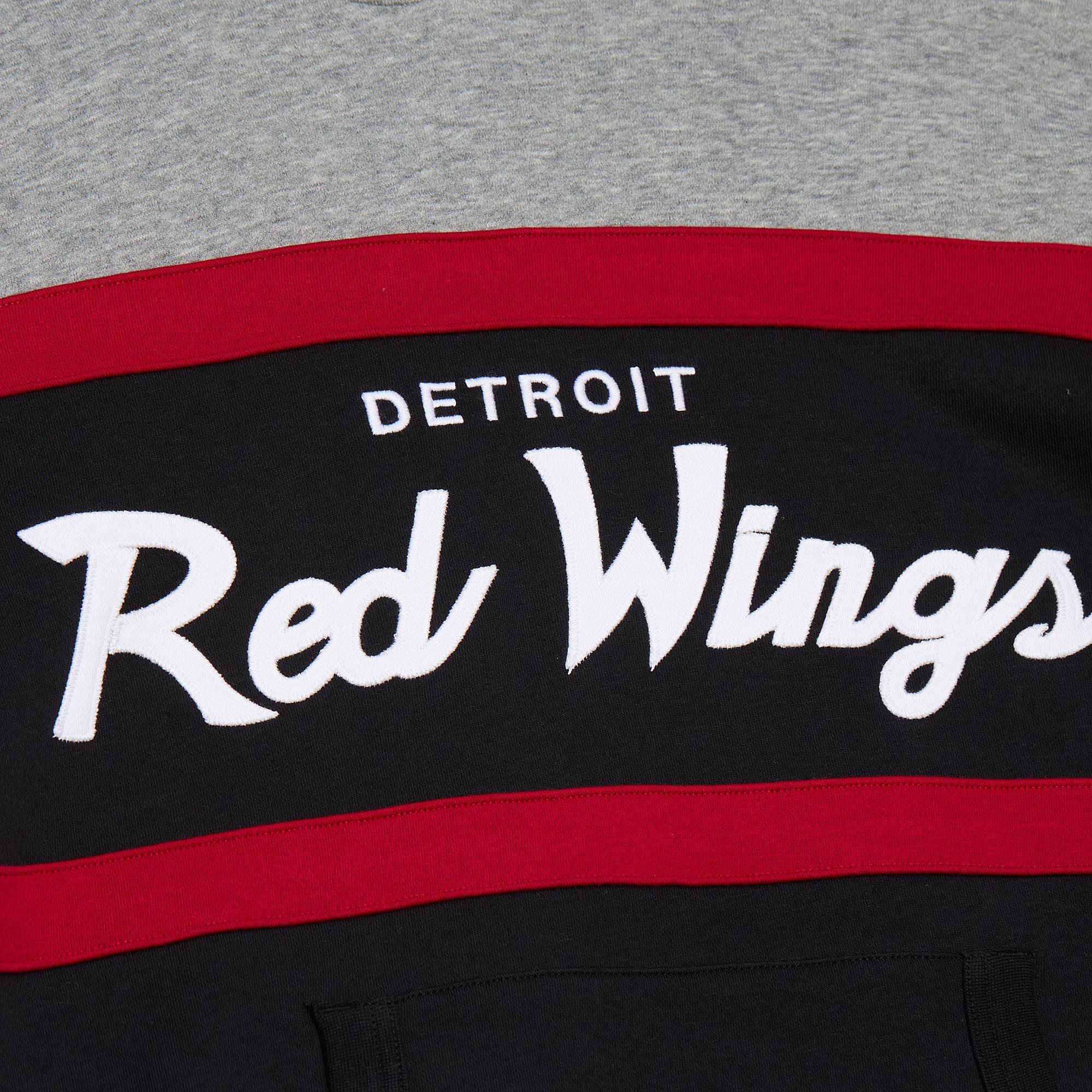 Mitchell & Ness Adult Detroit Red Wings Head Coach Black Pullover Hoodie product image